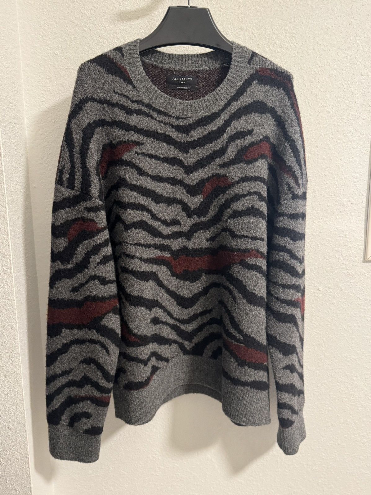 Allsaints Allsaints Oversized Sweater Size US L / EU 52-54 / 3 - 1 Thumbnail