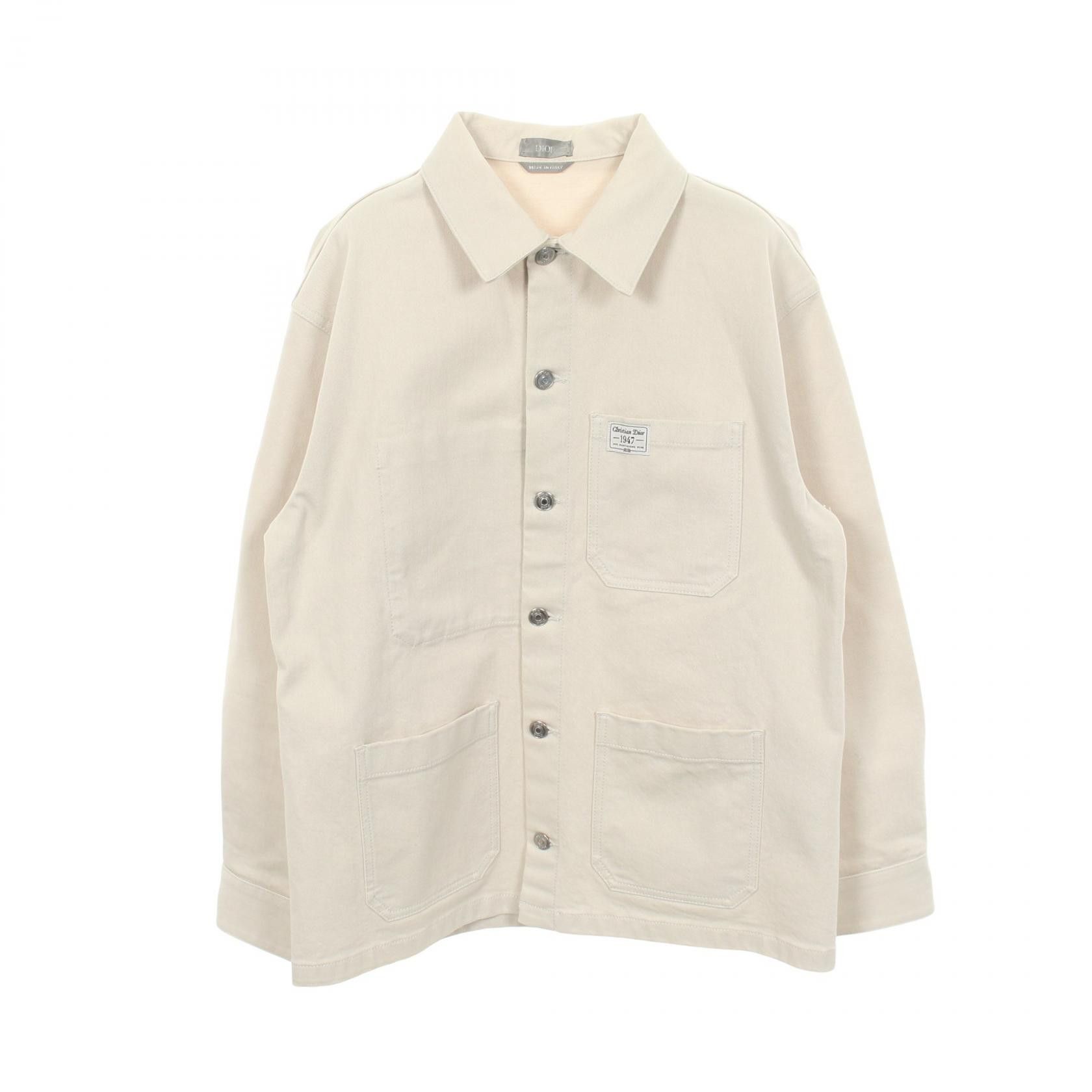 Dior Dior Dior Cotton Denim Jacket Textile Outerwear DUTY FREE for USA Size ONE SIZE - 1 Thumbnail