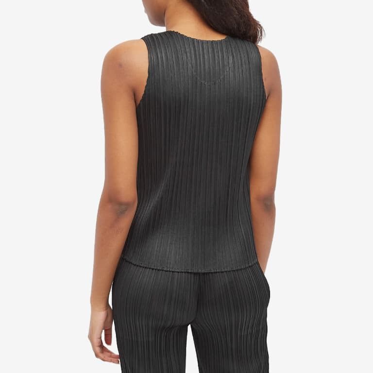 Issey Miyake × Pleats Please Issey Miyake Pleats Please Issey Miyake Sleeveless Pleated Size M / US 6-8 / IT 42-44 - 2 Thumbnail
