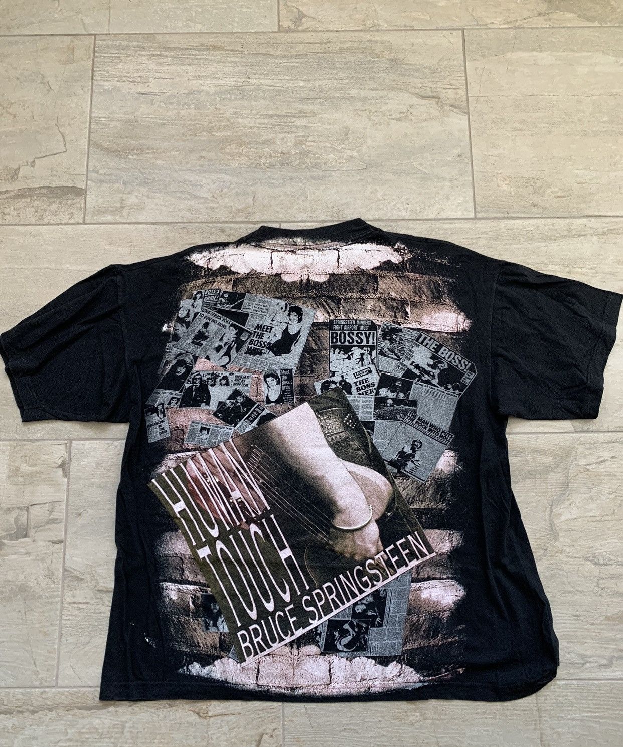 Vintage Bruce Springstein Tee Size US L / EU 52-54 / 3 - 2 Thumbnail