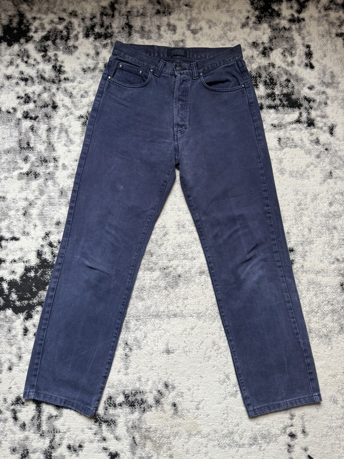 Versace Jeans Couture Y2K Versace Denim Jeans Size US 33 - 1 Thumbnail