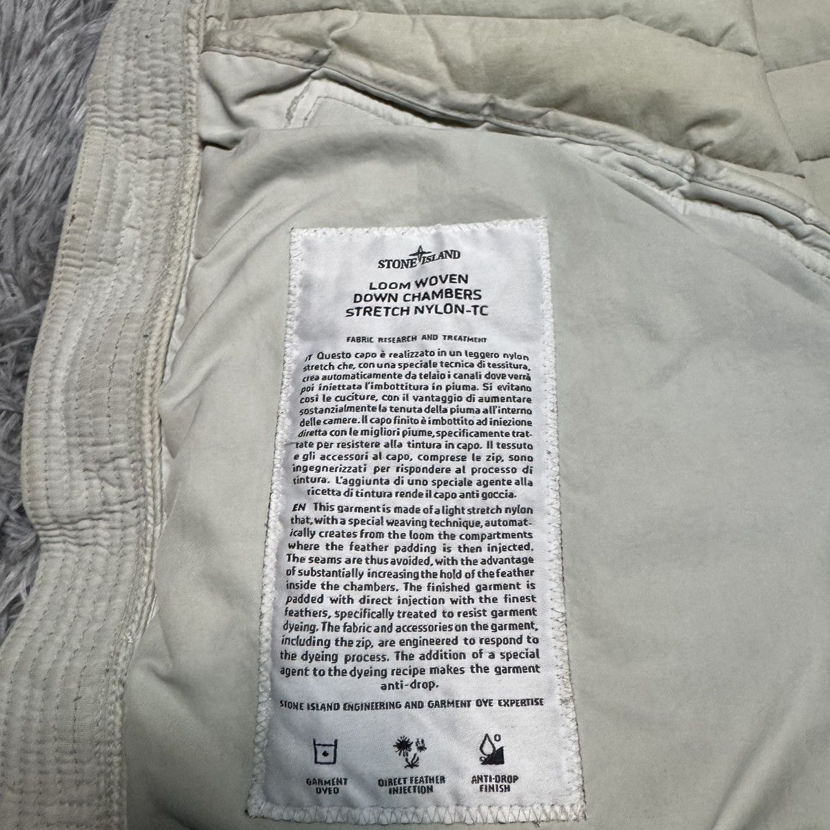 Stone Island Stone Island Loom Woven Down Chambers Nylon-TC Puffer Size US XL / EU 56 / 4 - 6 Thumbnail