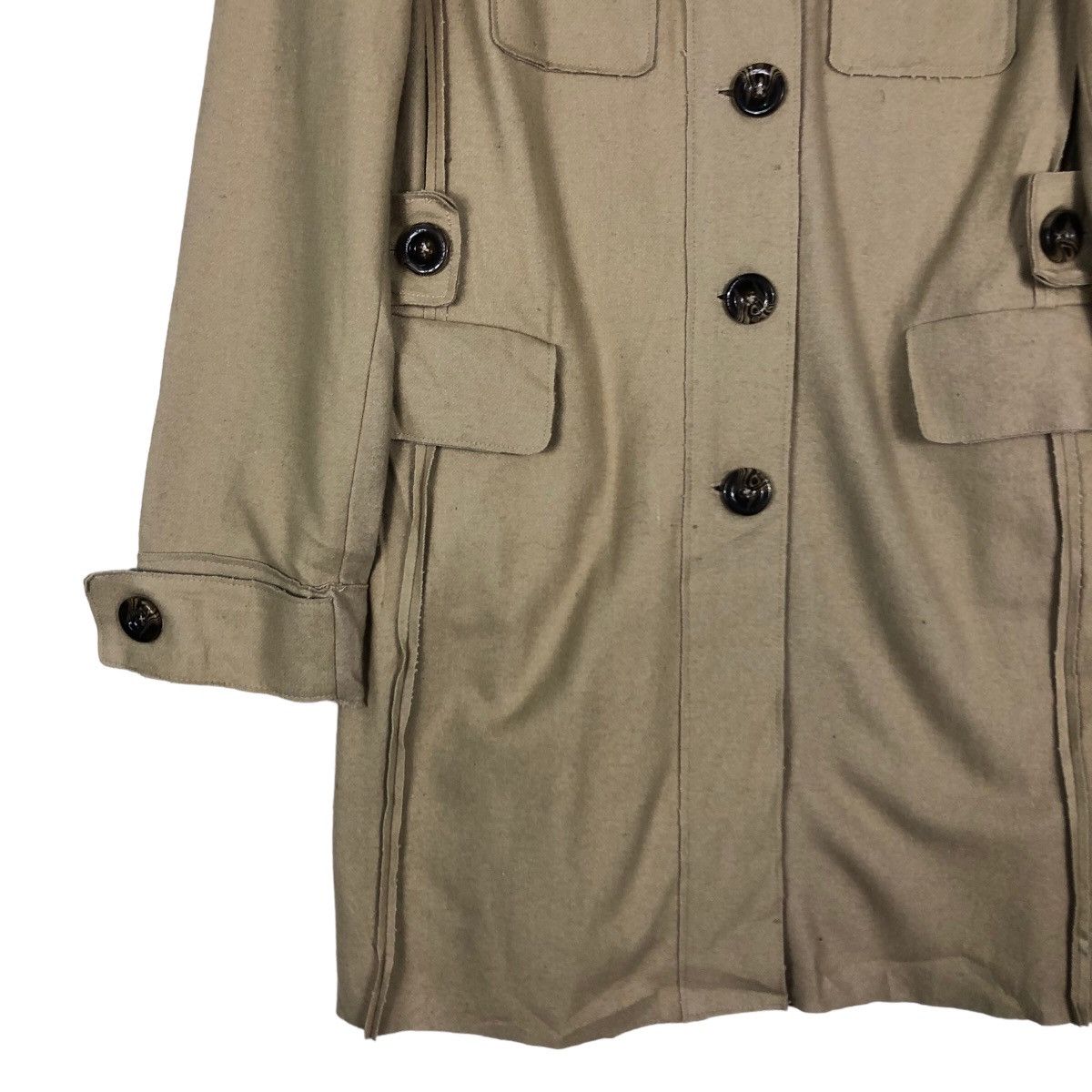 Adolfo Dominguez 🔥Vintage Biker Jacket Robed Adolfo Dominguez Double Breast Size US M / EU 48-50 / 2 - 4 Thumbnail