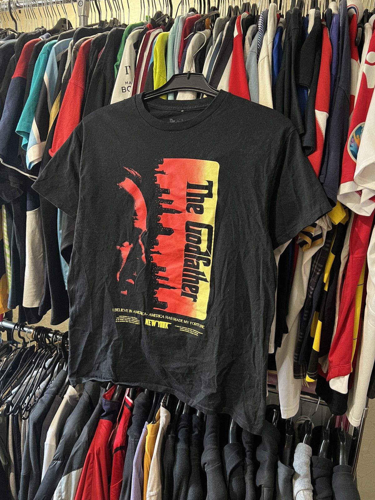 Band Tees VINTAGE THE GOD FATHER AOP BAND MOVIE PROMO T SHIRT GRAPHIC Size US M / EU 48-50 / 2 - 1 Thumbnail