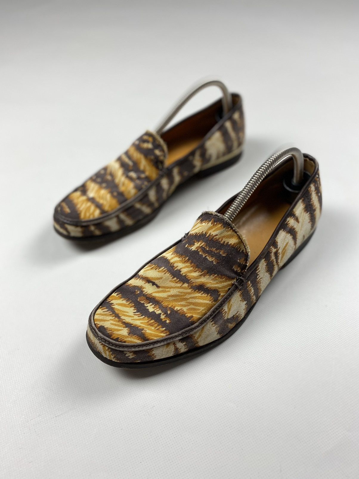 Dolce & Gabbana Dolce & Gabbana men’s vintage animal pattern loafer shoes Size US 8.5 / EU 41-42 - 9 Thumbnail