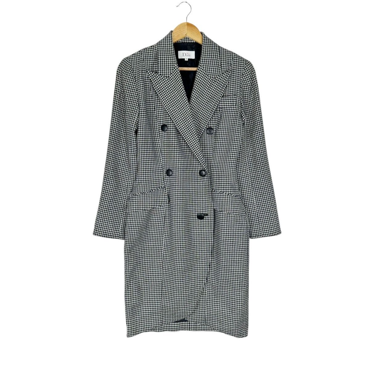 Christian Dior Monsieur ☀️VINTAGE MISS DIOR PLAIDS LONG JACKET Size M / US 6-8 / IT 42-44 - 1 Thumbnail