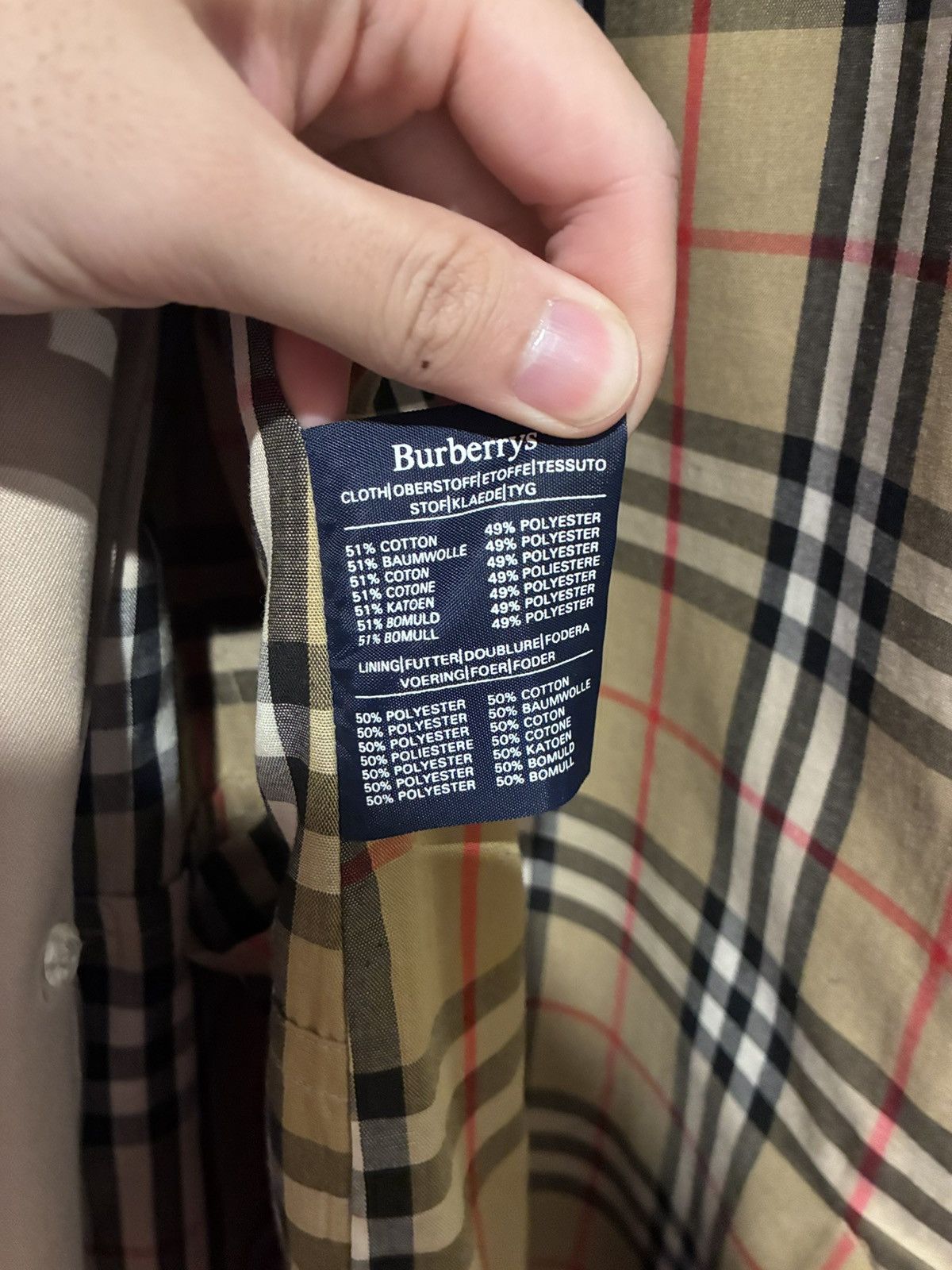 Burberry vintage Burberry trench coat Size US L / EU 52-54 / 3 - 10 Thumbnail