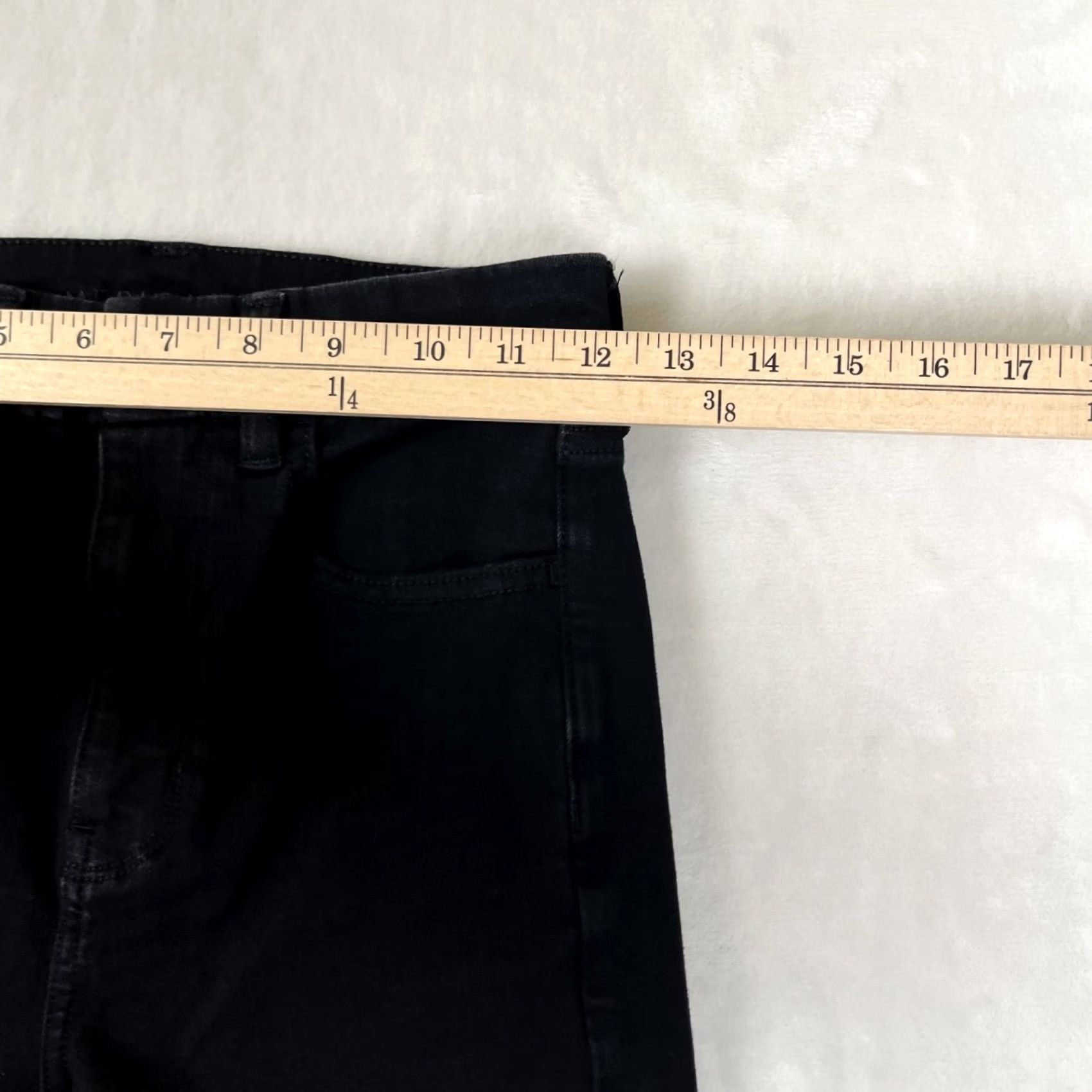American Eagle Outfitters American Eagle Outfitters Jeans Women's 2 Short Black Curvy Super Hi-Rise Jegging / Jegging Size 26" / US 2 / IT 38 - 2 Thumbnail