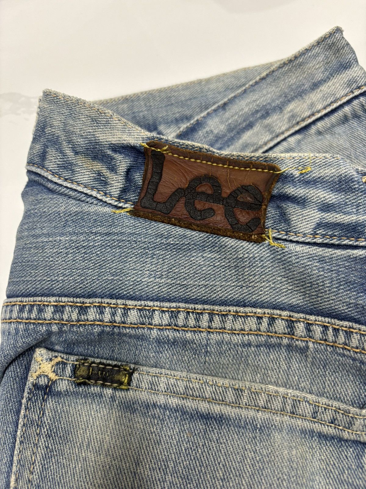 If Six Was Nine 🔥Vintage 80s Lee Riders Union Made Selvedge Jeans Size US 29 - 9 Thumbnail