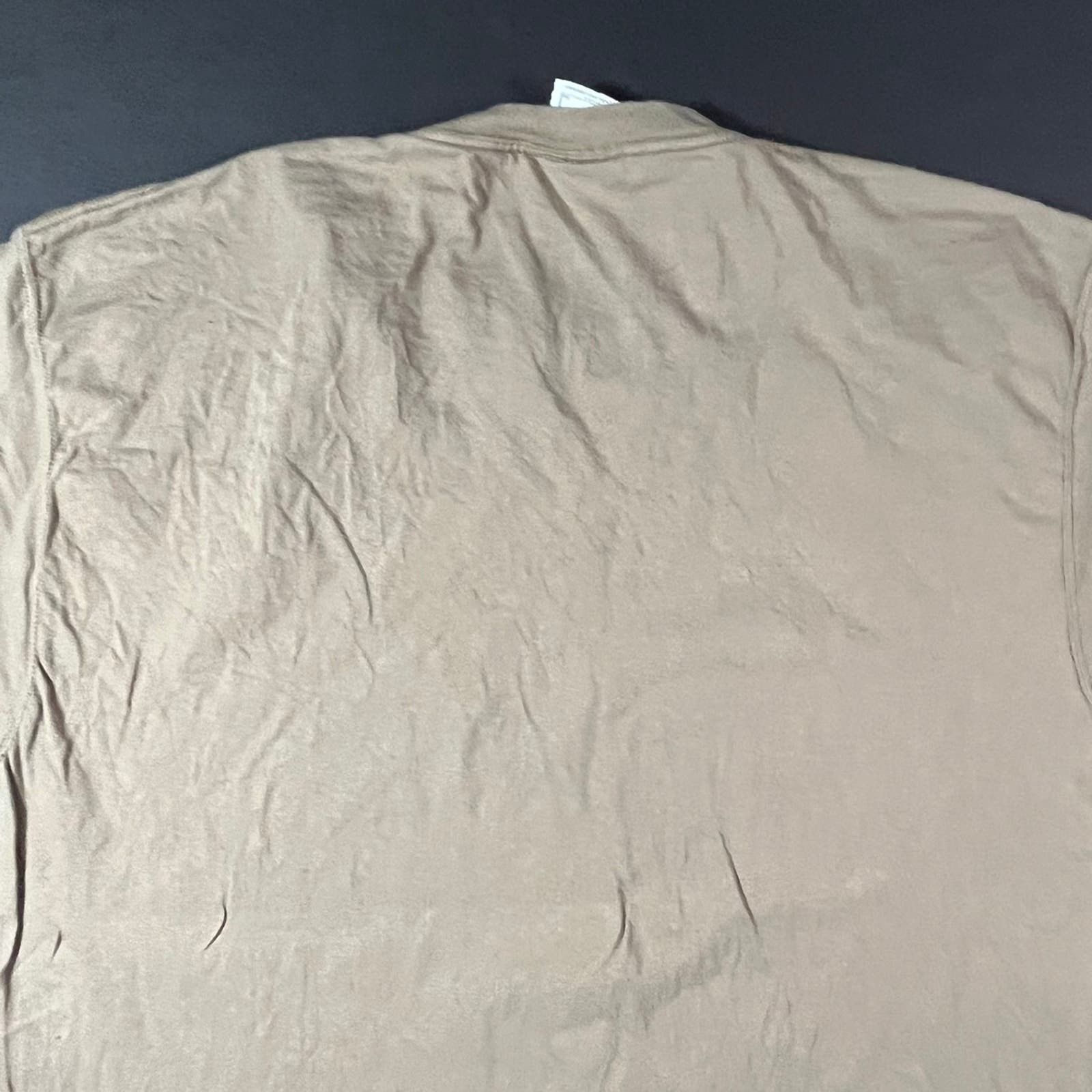 Vintage Vintage 1990’s Made In USA Lee Sport Tan Blank T-shirt XLT Size US XL / EU 56 / 4 - 11 Thumbnail