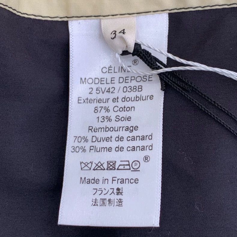 Celine Celine Yellow Hooded Puffer Vest Size US XXS / EU 40 - 6 Thumbnail