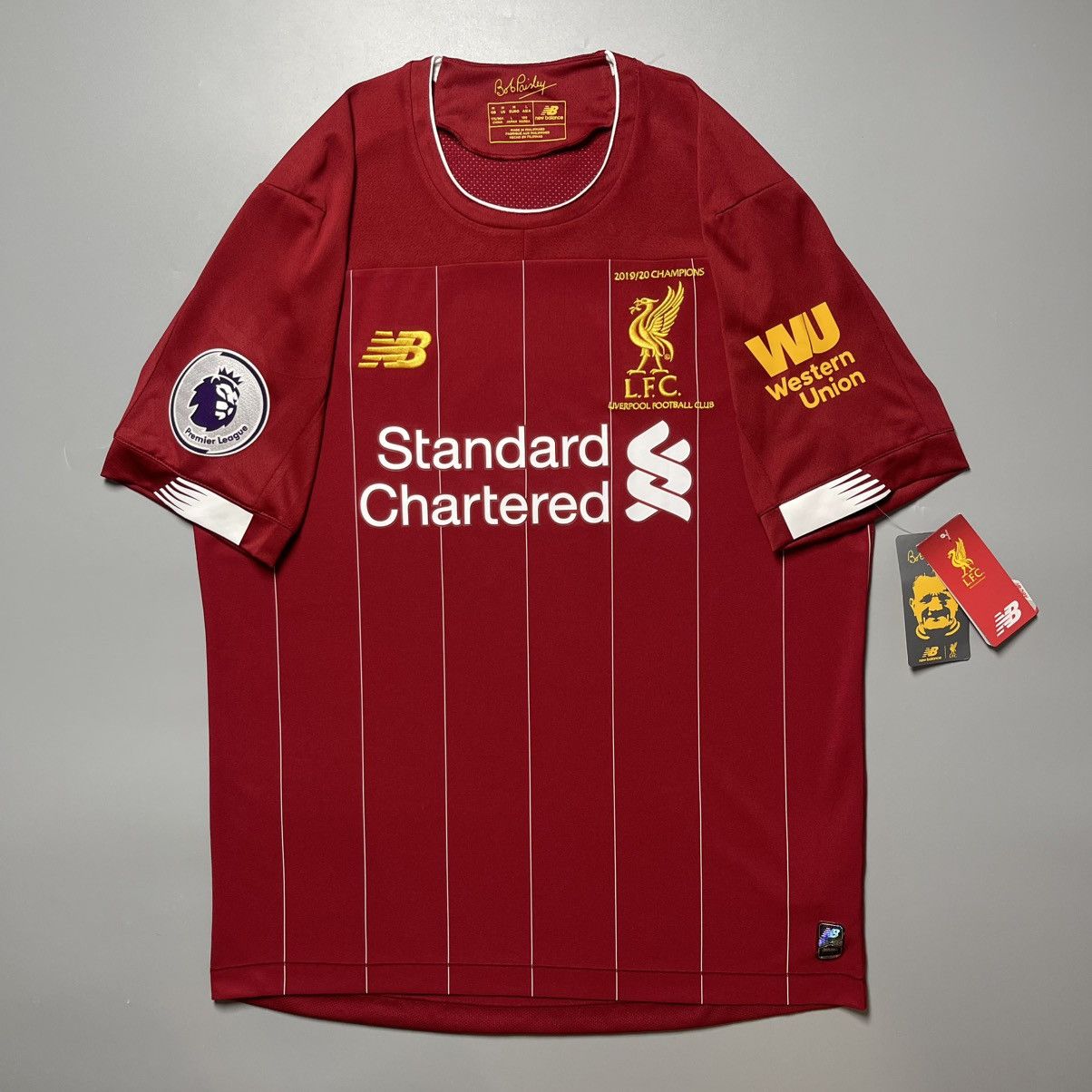 New Balance LIVERPOOL NEW BALANCE 2019/20 SOCCER HOME JERSEY #9 FIRMINO Size US M / EU 48-50 / 2 - 2 Thumbnail