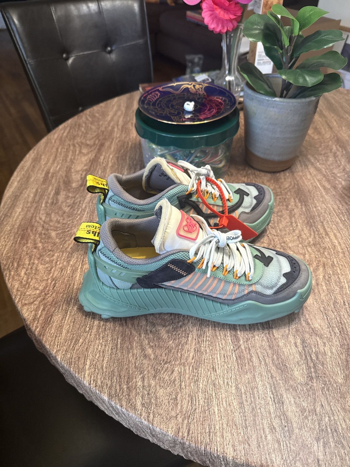 Off-White Off White Odsy 100 “Mint” Size US 9 / EU 42 - 12 Thumbnail