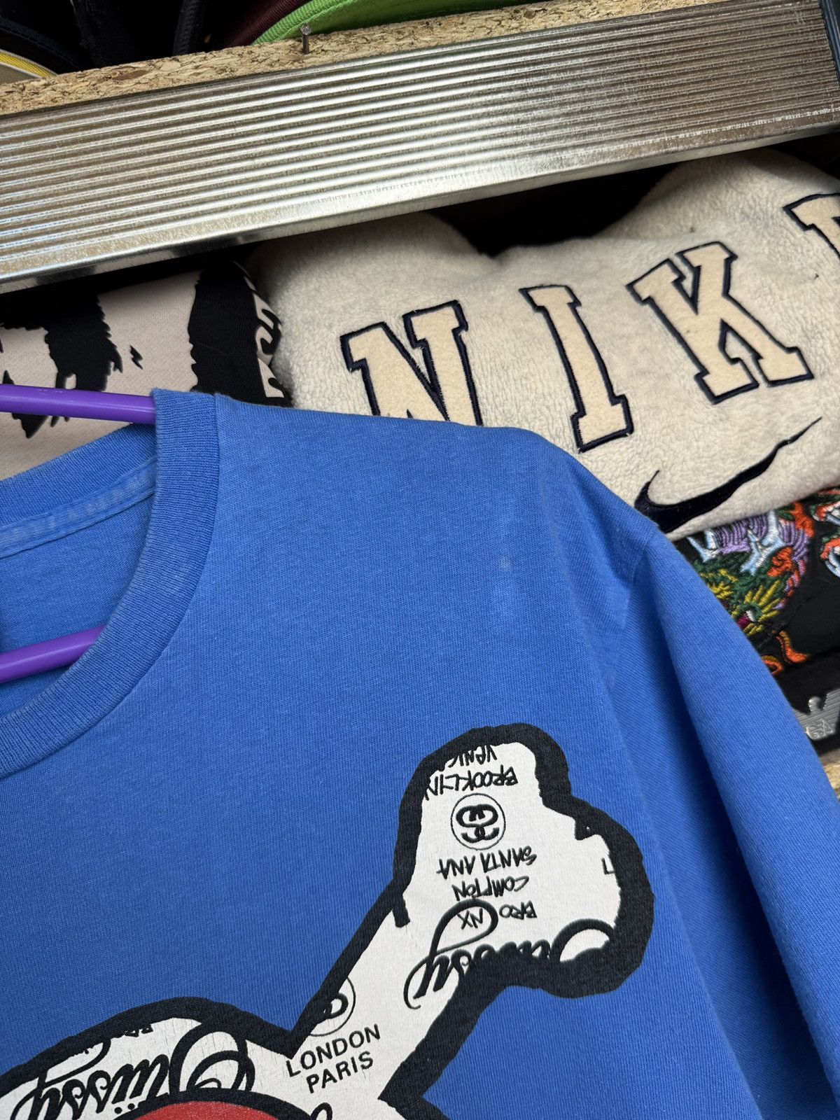 Stussy Stussy skull tee Rare U2K Size US M / EU 48-50 / 2 - 7 Thumbnail