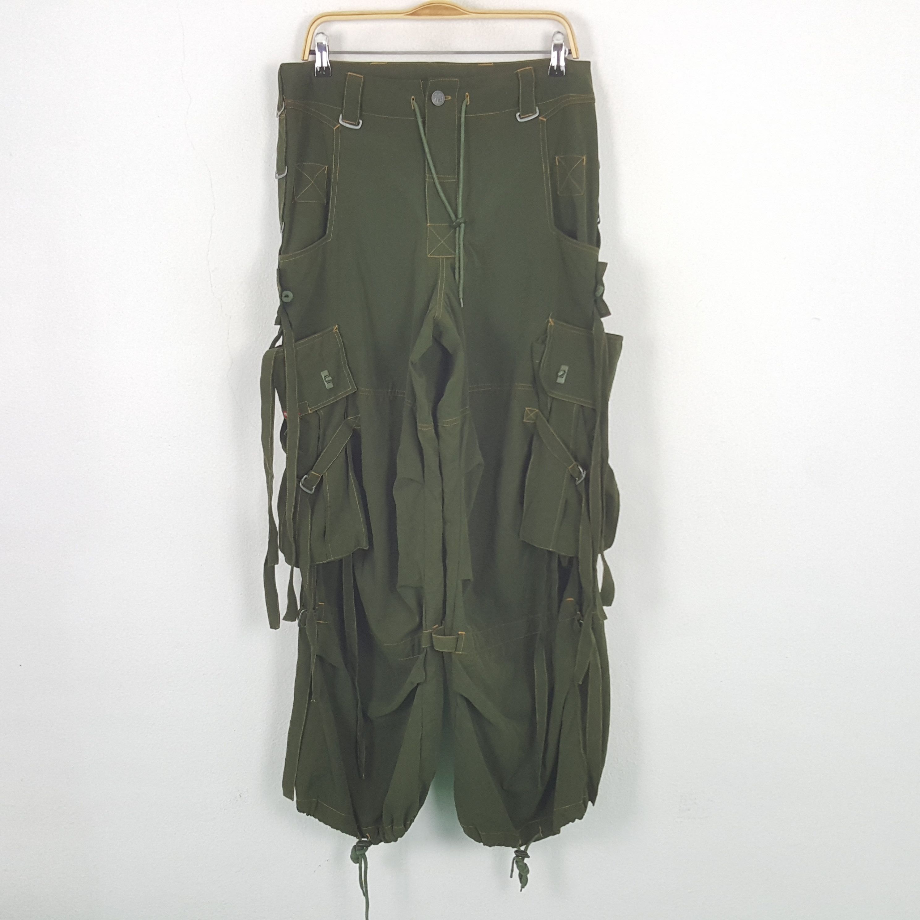 If Six Was Nine Vintage Illig Punk Style Baggy Pants Size US 33 - 1 Thumbnail