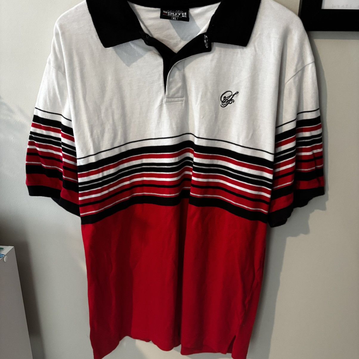 Southpole Southpole Striped Polo Shirt Size US XL / EU 56 / 4 - 1 Thumbnail