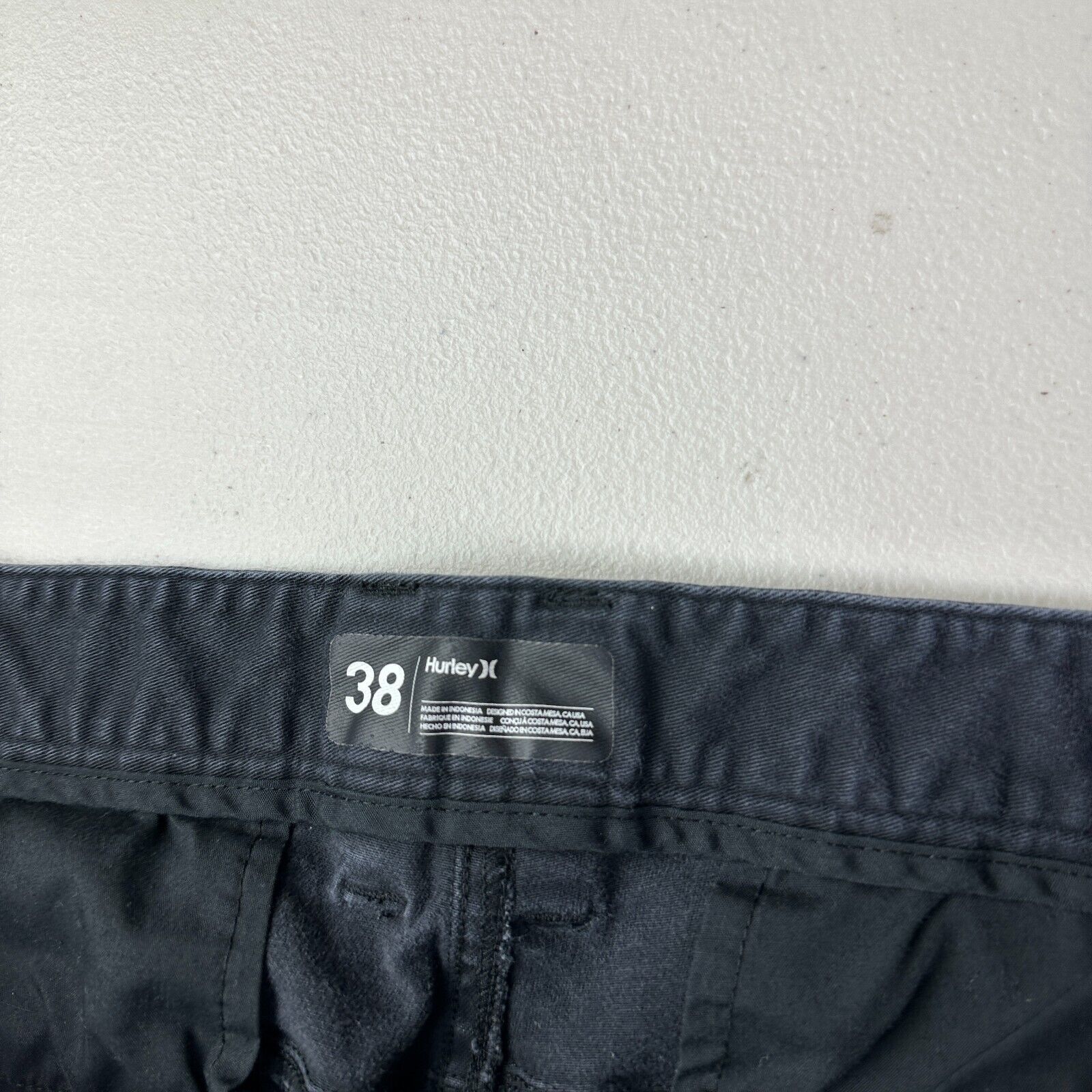 Hurley Hurley Black Chino Pants Men Size 38x31 Size US 38 / EU 54 - 6 Thumbnail