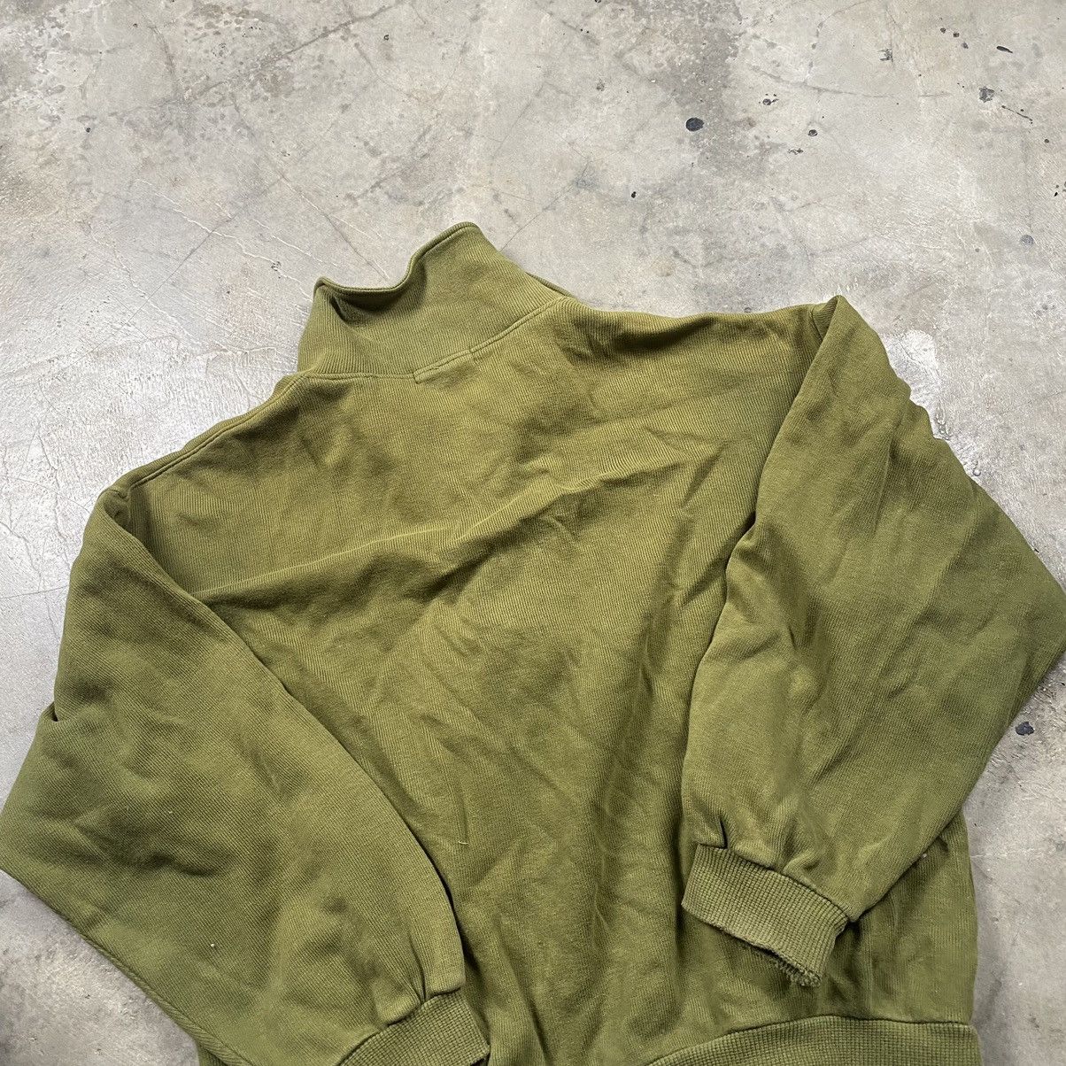 Japanese Brand × Vintage Rare 90s Polo Big Pony Parody Distressed Boxy Quarter Zip Size US M / EU 48-50 / 2 - 7 Thumbnail