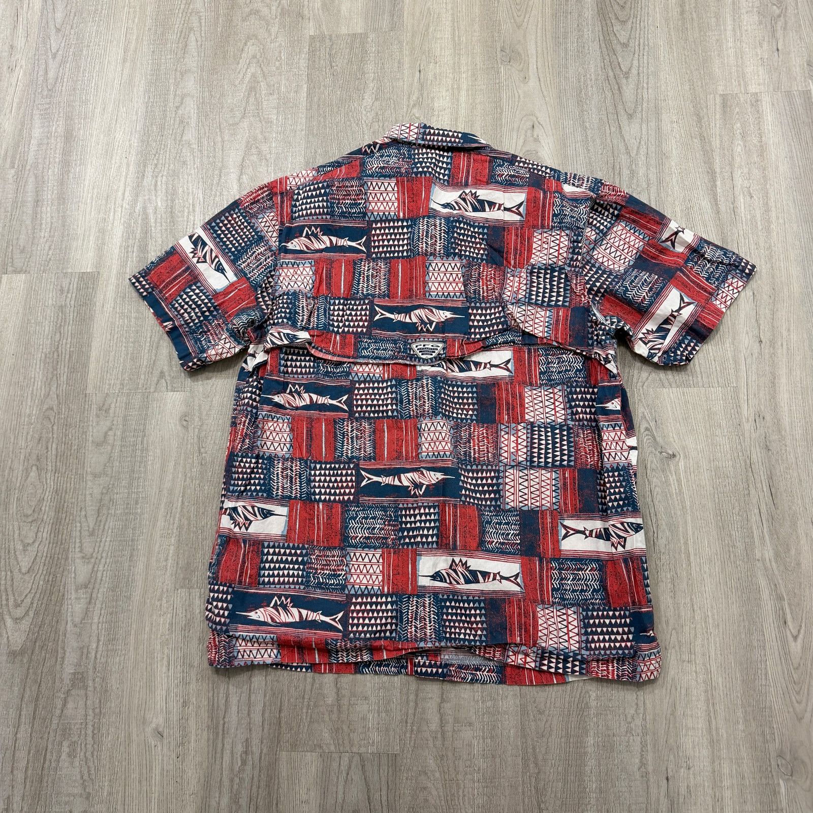 Columbia Columbia PFG Shirt Men's Large Check Lightweight Vented Size US L / EU 52-54 / 3 - 6 Thumbnail