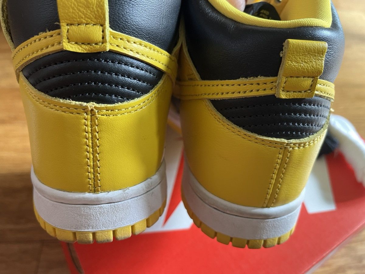 Nike US 5 Nike dunk high sp Iowa 2020 yellow black Size US 5 / EU 37 - 6 Thumbnail