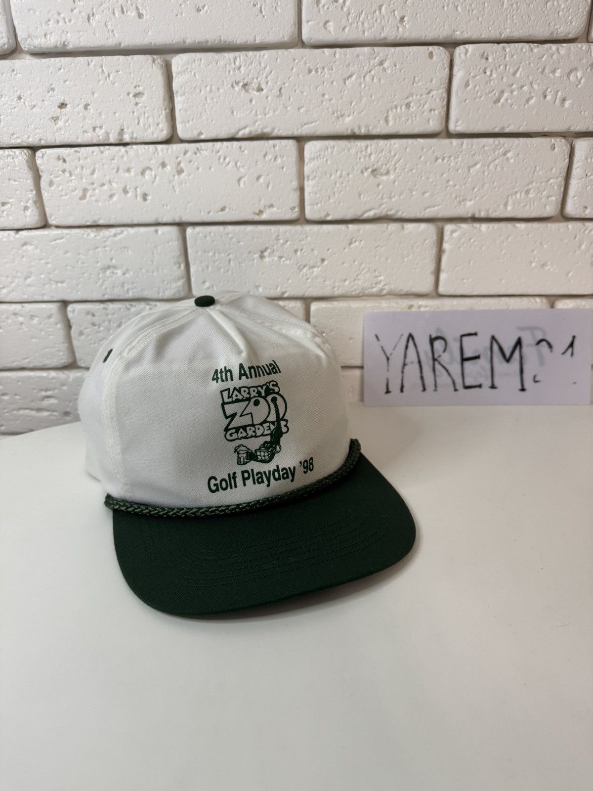 Vintage Larry's Garden vintage cap hat Size ONE SIZE - 1 Thumbnail