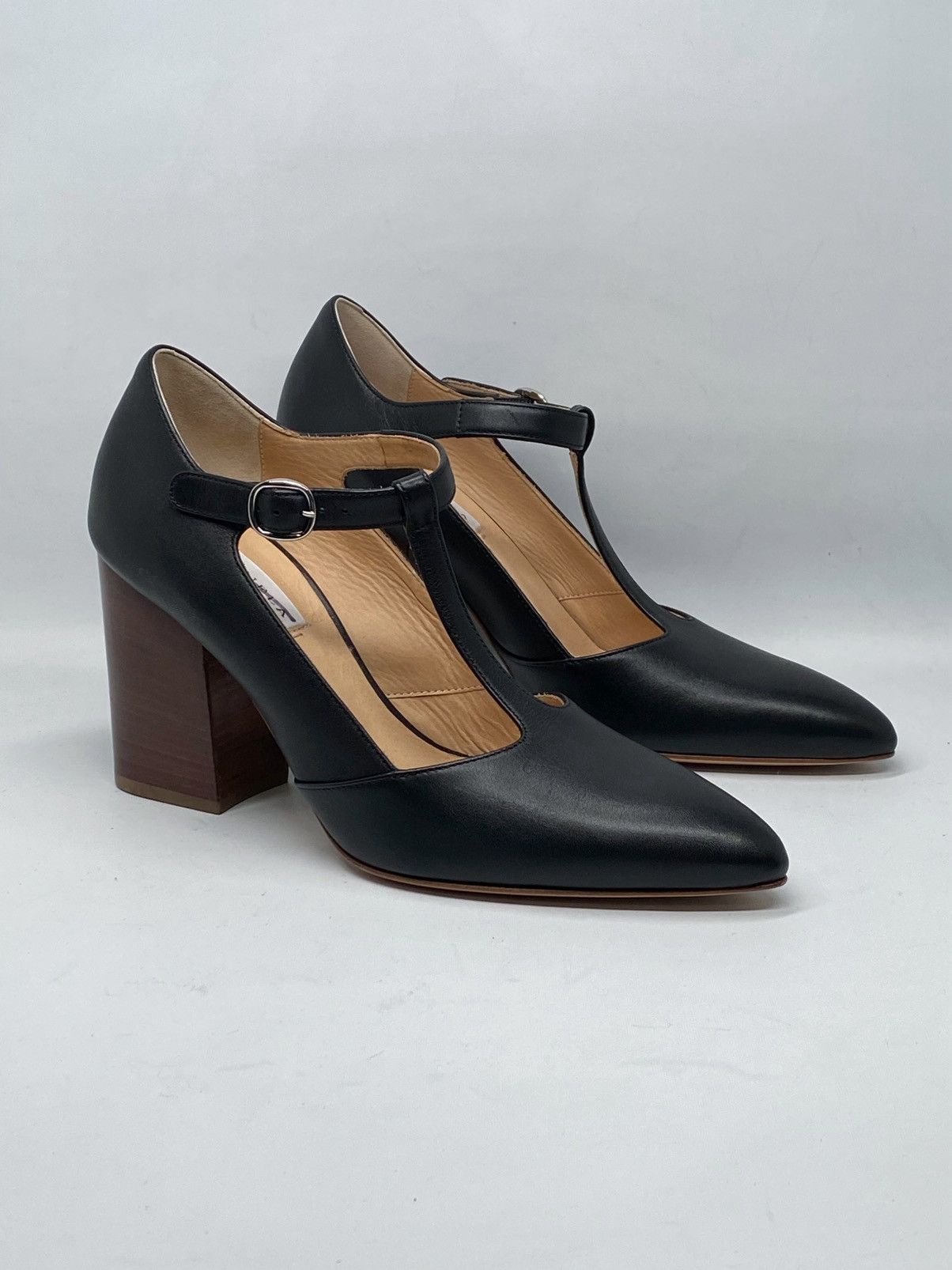 Gabriela Hearst Gabriela Hearst leather Mary Jane point-toe pumps size 36.5 Size US 6.5 / IT 36.5 - 4 Thumbnail