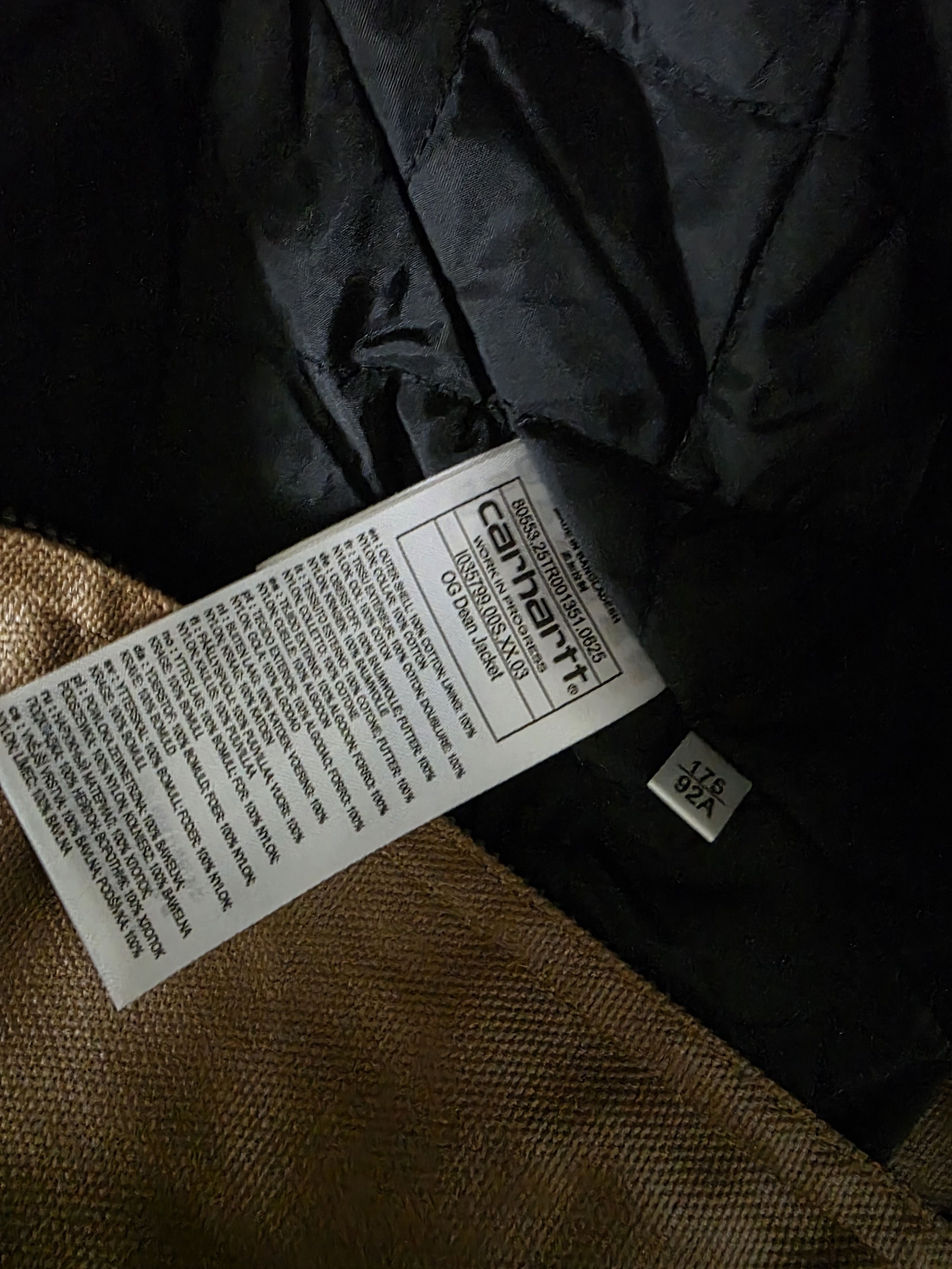 Carhartt Wip Carhartt WIP OG Dean Jacket Brown Size US M / EU 48-50 / 2 - 3 Thumbnail