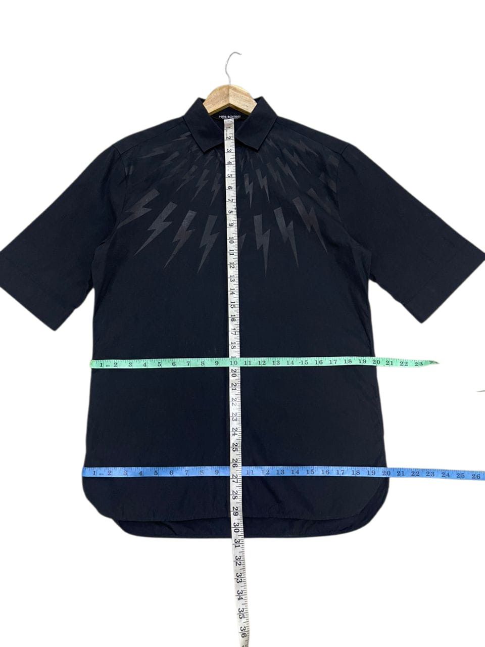 Neil Barrett Niel Barrett Thunderbolt Shirt Size US M / EU 48-50 / 2 - 10 Thumbnail
