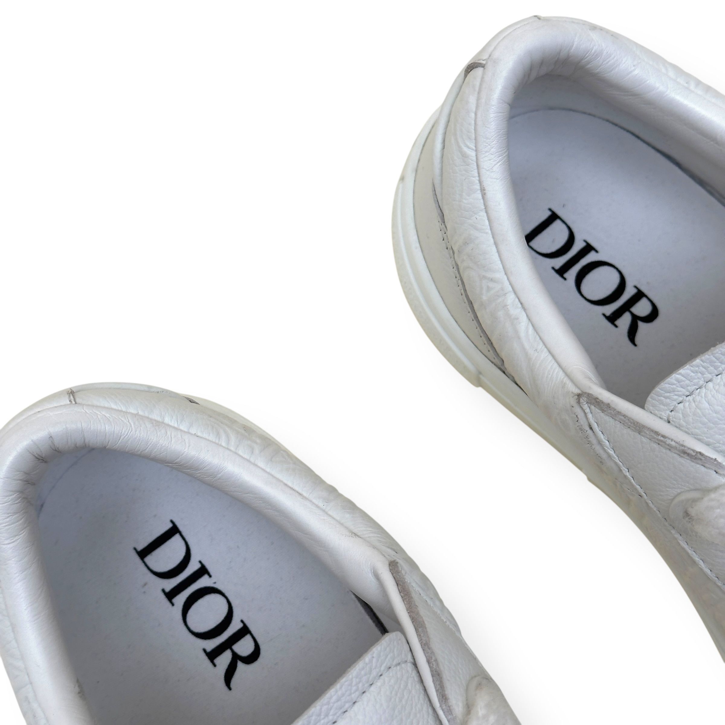 Dior DIOR B33 OBLIQUE LEATHER SPIN SNEAKER WHITE 45 / UK11 Size US 12 / EU 45 - 8 Thumbnail