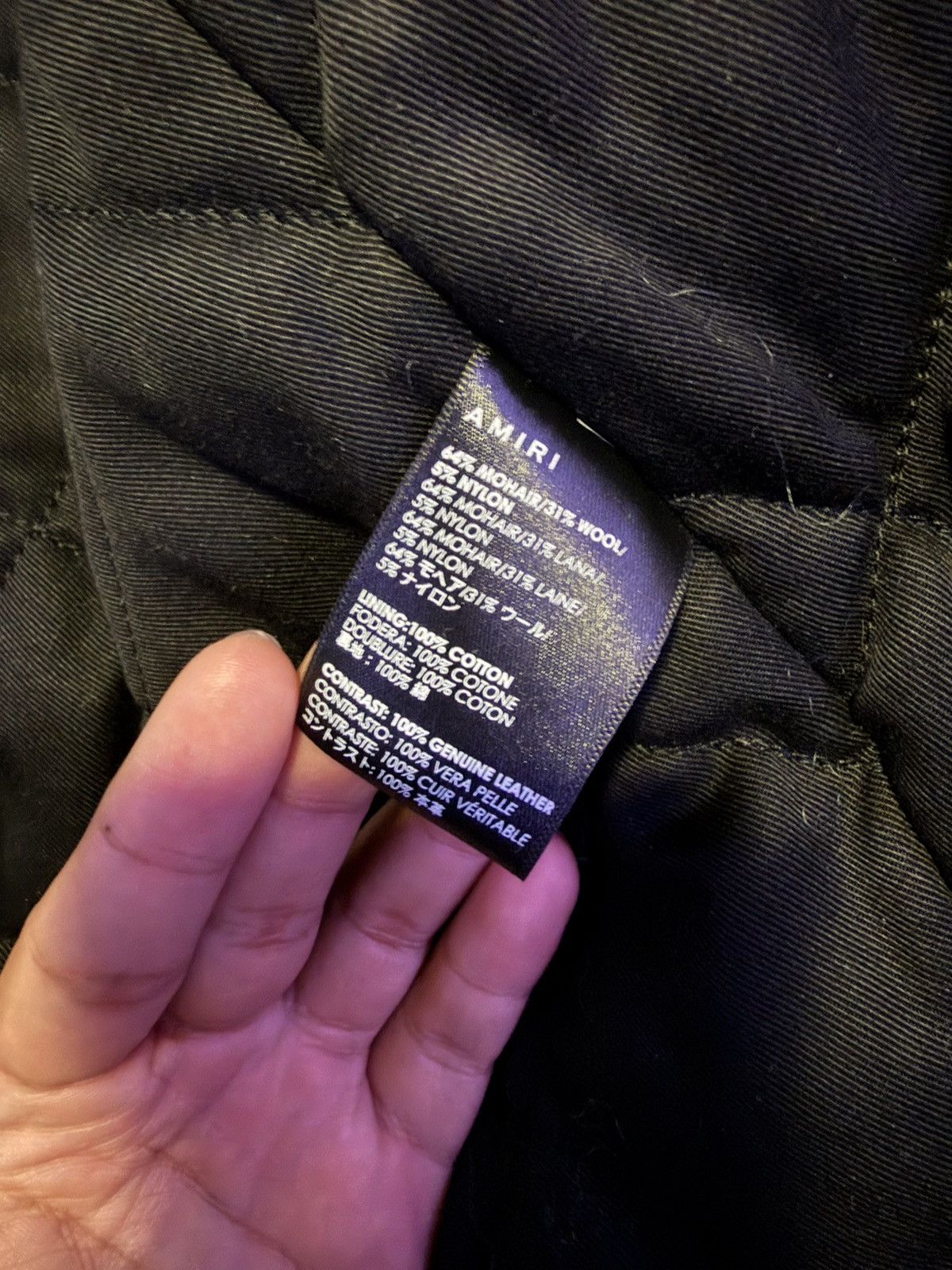 Amiri Amiri Plaid Shearling Jacket Size US L / EU 52-54 / 3 - 5 Thumbnail