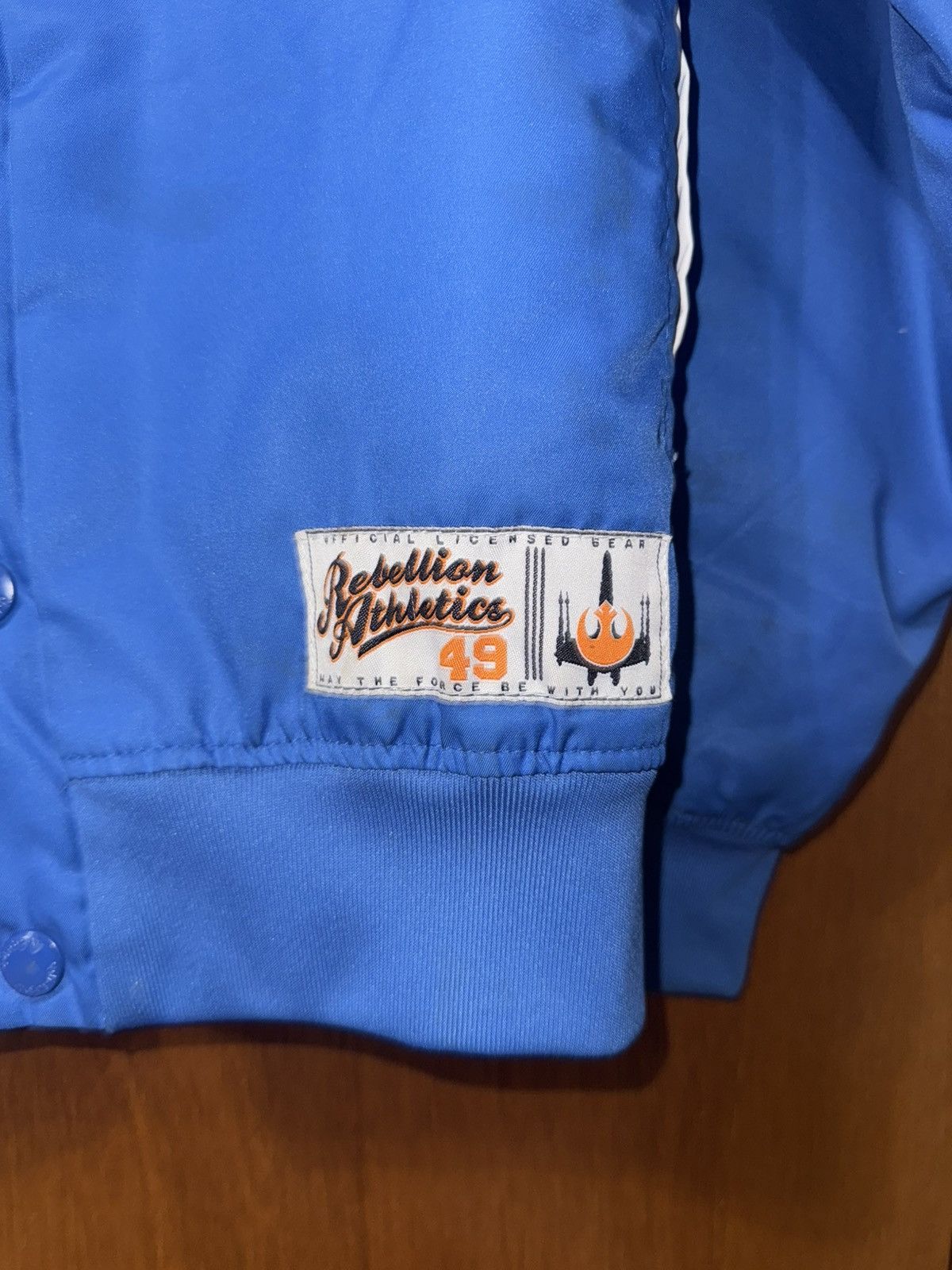Adidas × Star Wars New Adidas Original Star Wars Jedi Varsity Coat Size US L / EU 52-54 / 3 - 3 Thumbnail