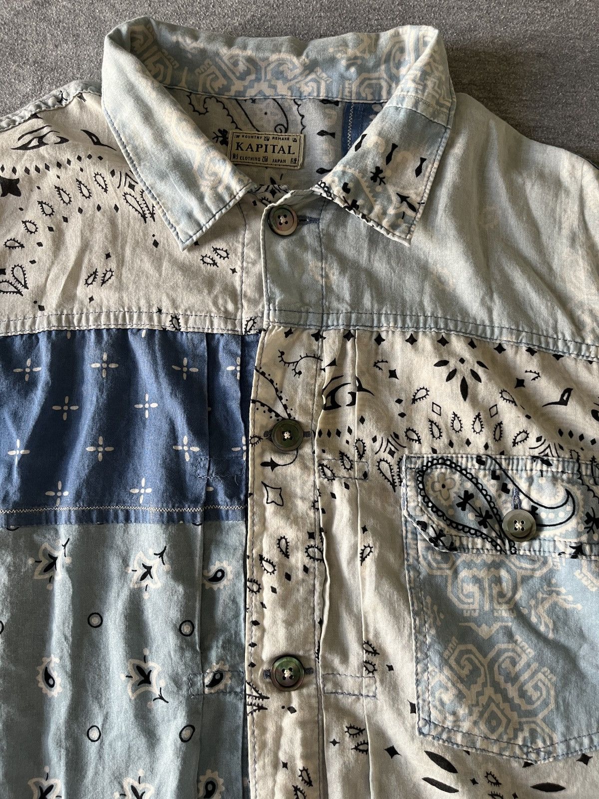 Kapital Kapital Bandana L/S Button up Size US S / EU 44-46 / 1 - 4 Thumbnail