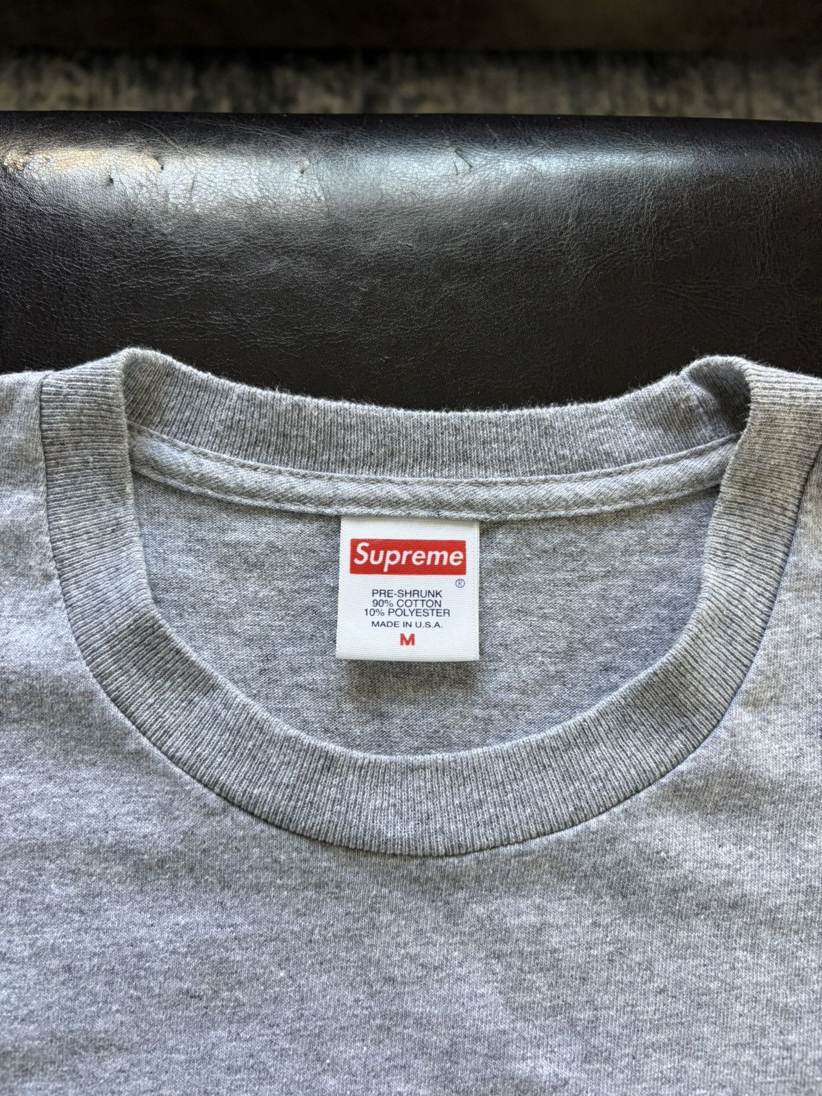 Supreme Supreme Chart Tee Heather Grey – Medium Size US M / EU 48-50 / 2 - 3 Thumbnail