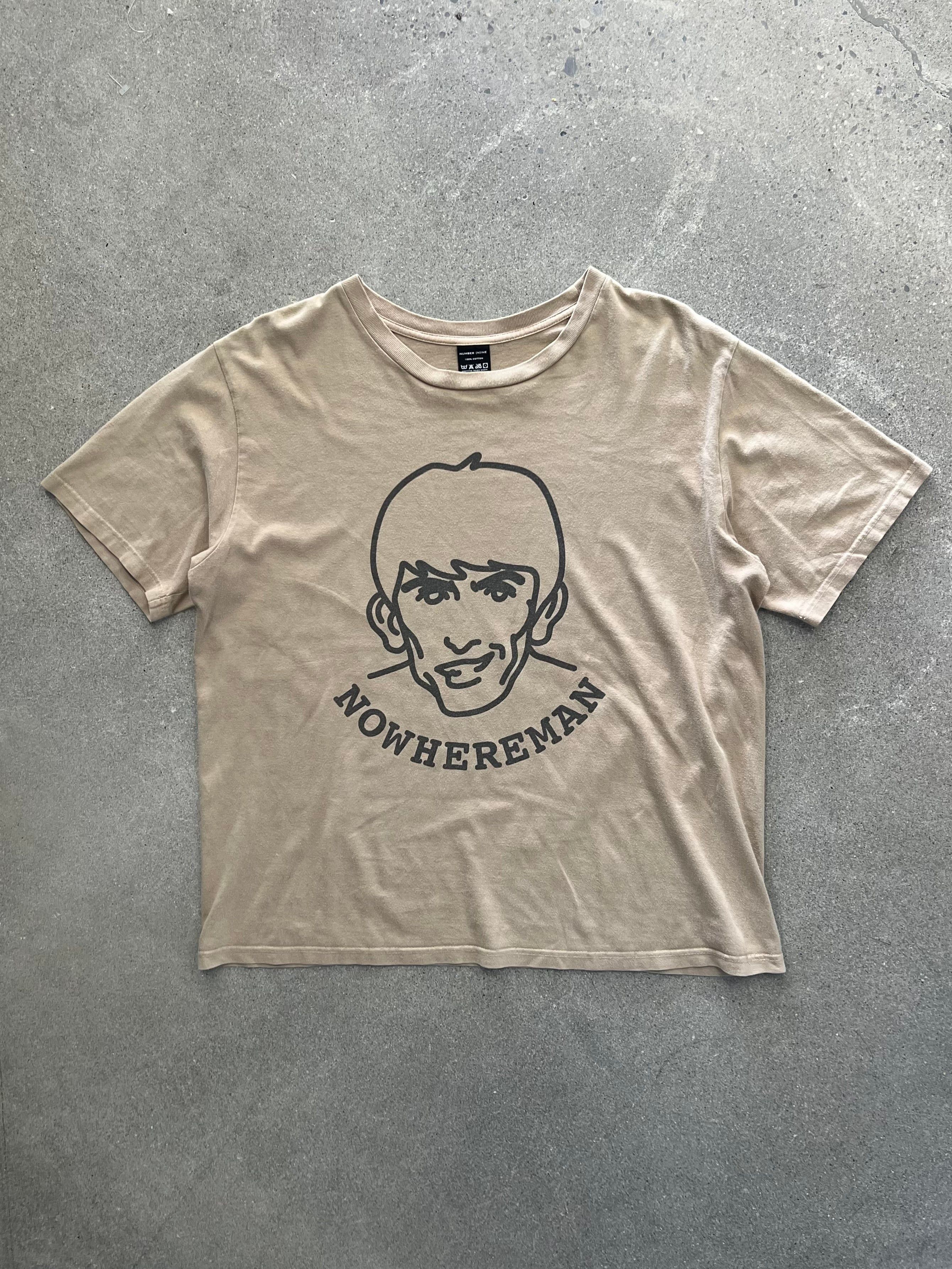 Number (N)ine *RARE* Number Nine AW02 “Nowhere man” E T shirt