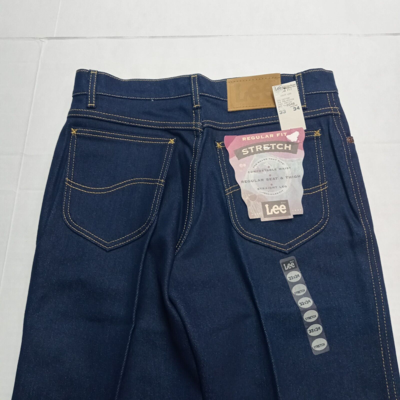 Lee Vintage Lee Jeans Men's Size 33x34 Regular Fit Straight Leg Size US 33 - 9 Thumbnail