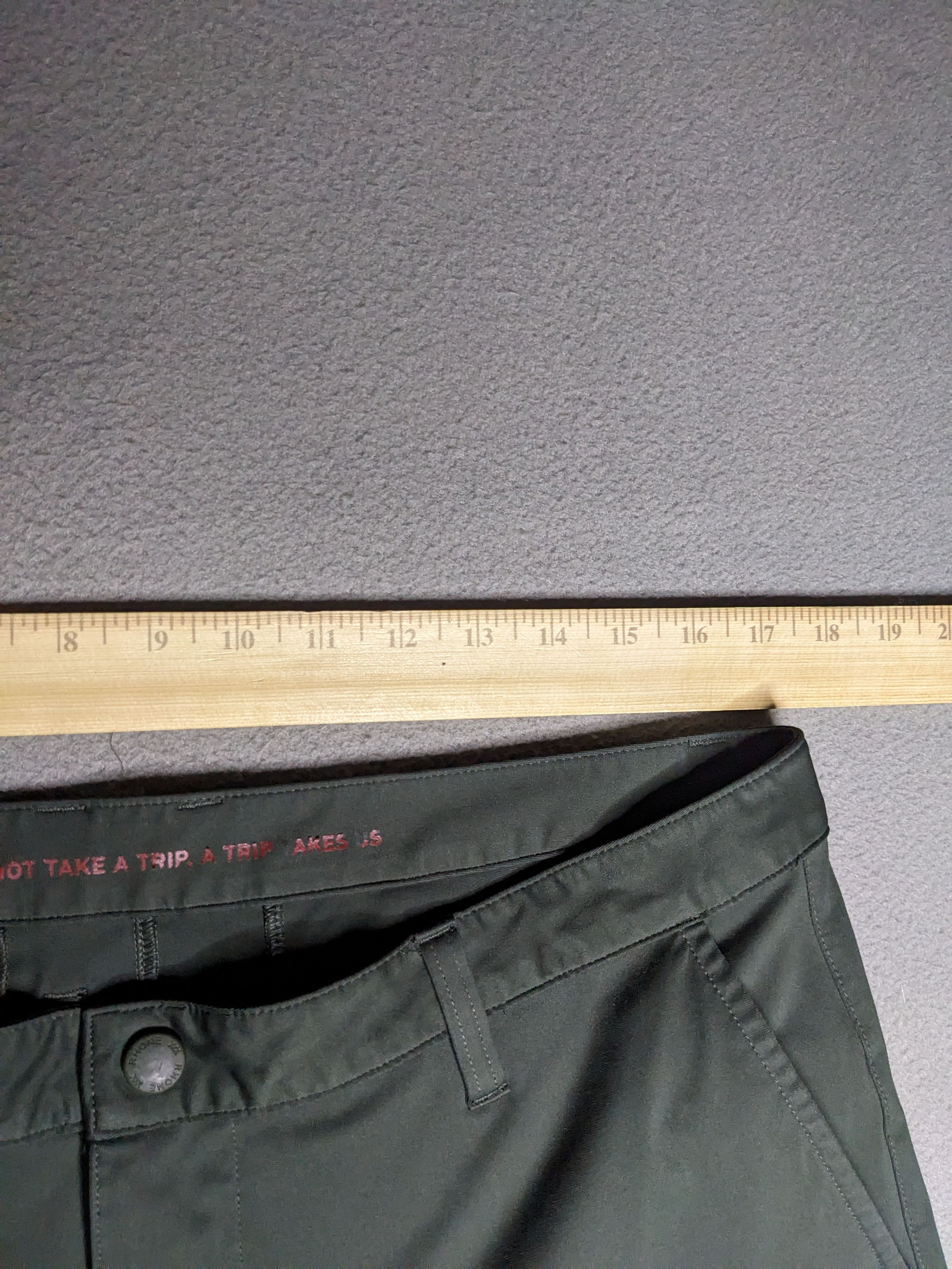 Rhone Rhone Commuter Pants 35x32 Straight Stretch Performance Size US 35 - 16 Thumbnail