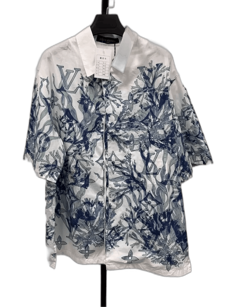 Louis Vuitton Louis Vuitton Short Sleeve Button-Up Shirt Size US M / EU 48-50 / 2 - 1 Thumbnail
