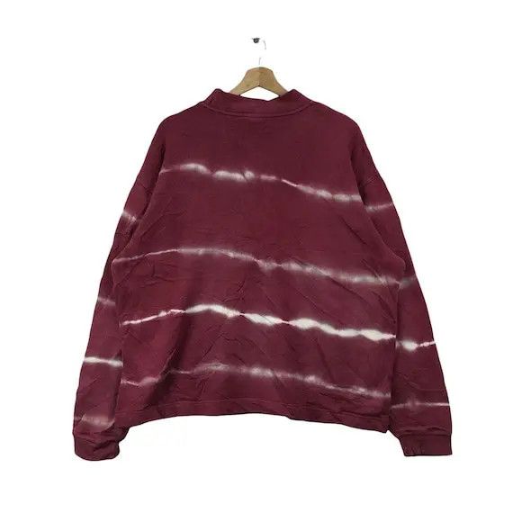 Vintage Vtg HOT LEGS LONDON Striped Tie Dye Sweatshirt Pullover Size US XL / EU 56 / 4 - 2 Thumbnail
