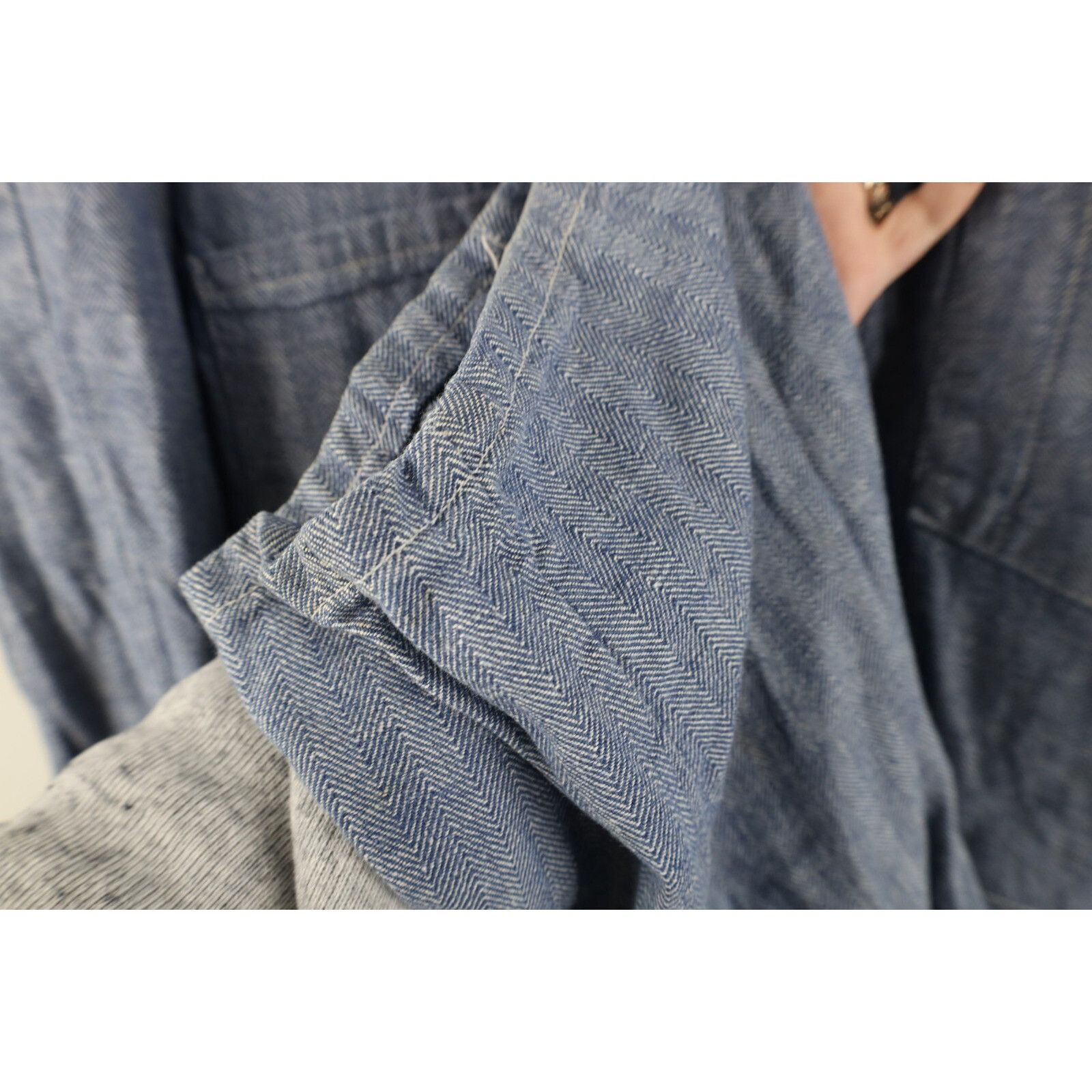 Vintage Vintage 60s Streetwear Herringbone Twill Denim Coveralls Size US 38 / EU 54 - 11 Thumbnail