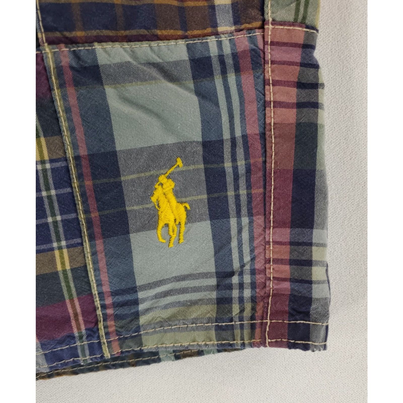 Polo Ralph Lauren Polo Ralph Lauren Shorts Board Madras Patchwork Mens 32 Multicolor Board 32x8 Regular Men Size US XS / EU 42 / 0 - 2 Thumbnail