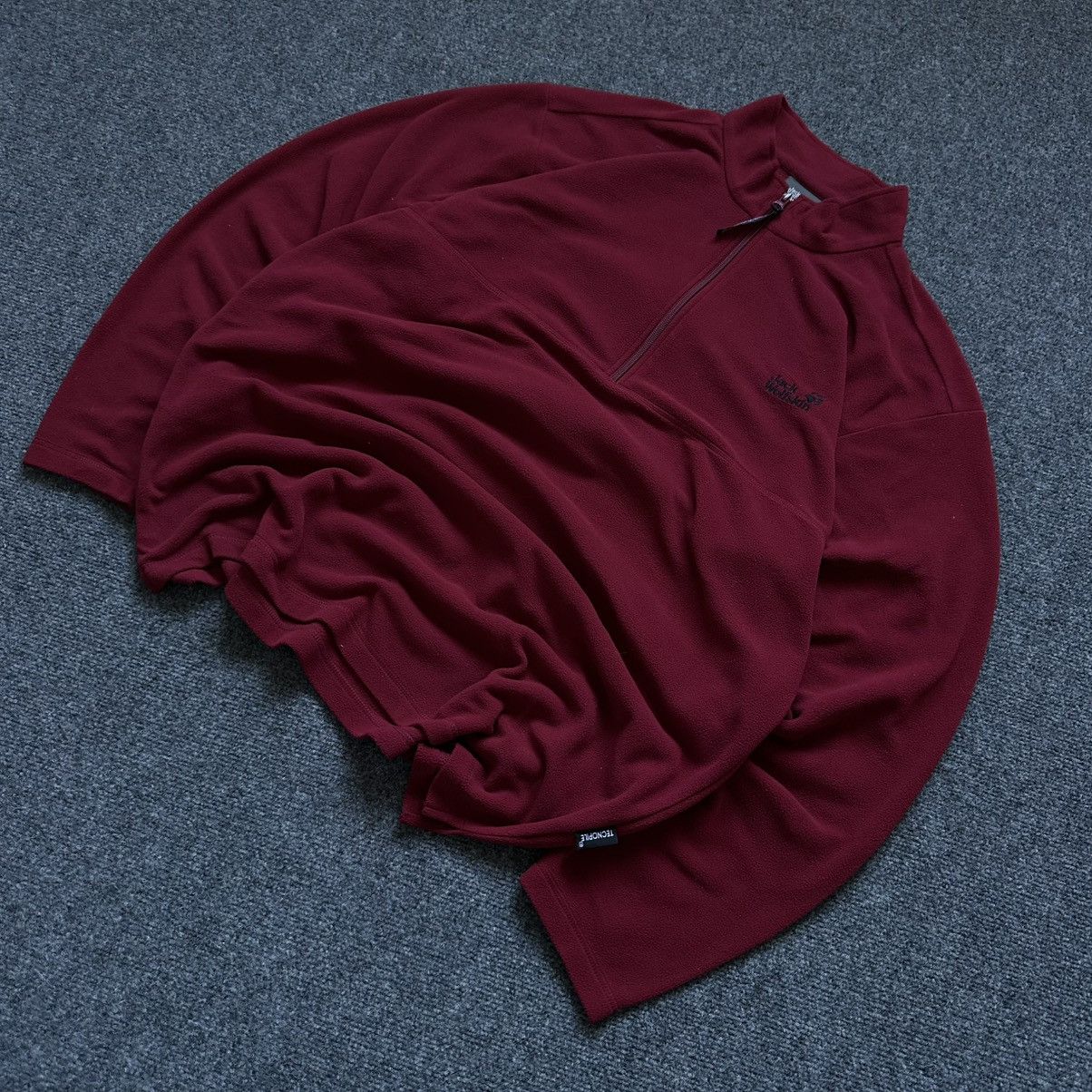 Jack Wolfskin VTG Gore-crop 1/4 Zip Fleece Jack Wolfskin Size 3XL Y2K 00s Size US XXL / EU 58 / 5 - 2 Thumbnail