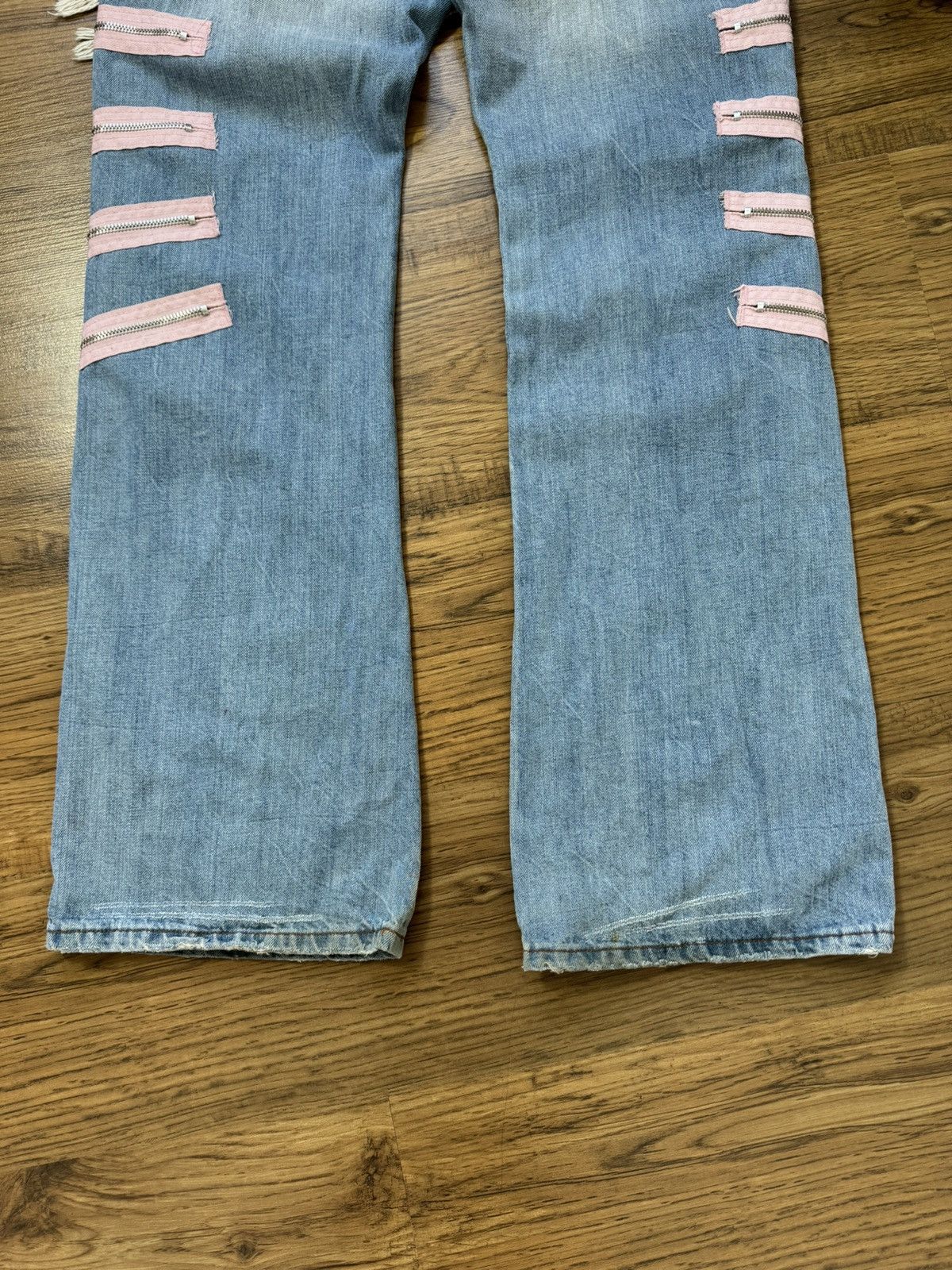 Iceberg VINTAGE ICEBERG OPIUM STYLE ZIPPER DENIM PANTS Size US 28 / EU 44 - 11 Thumbnail