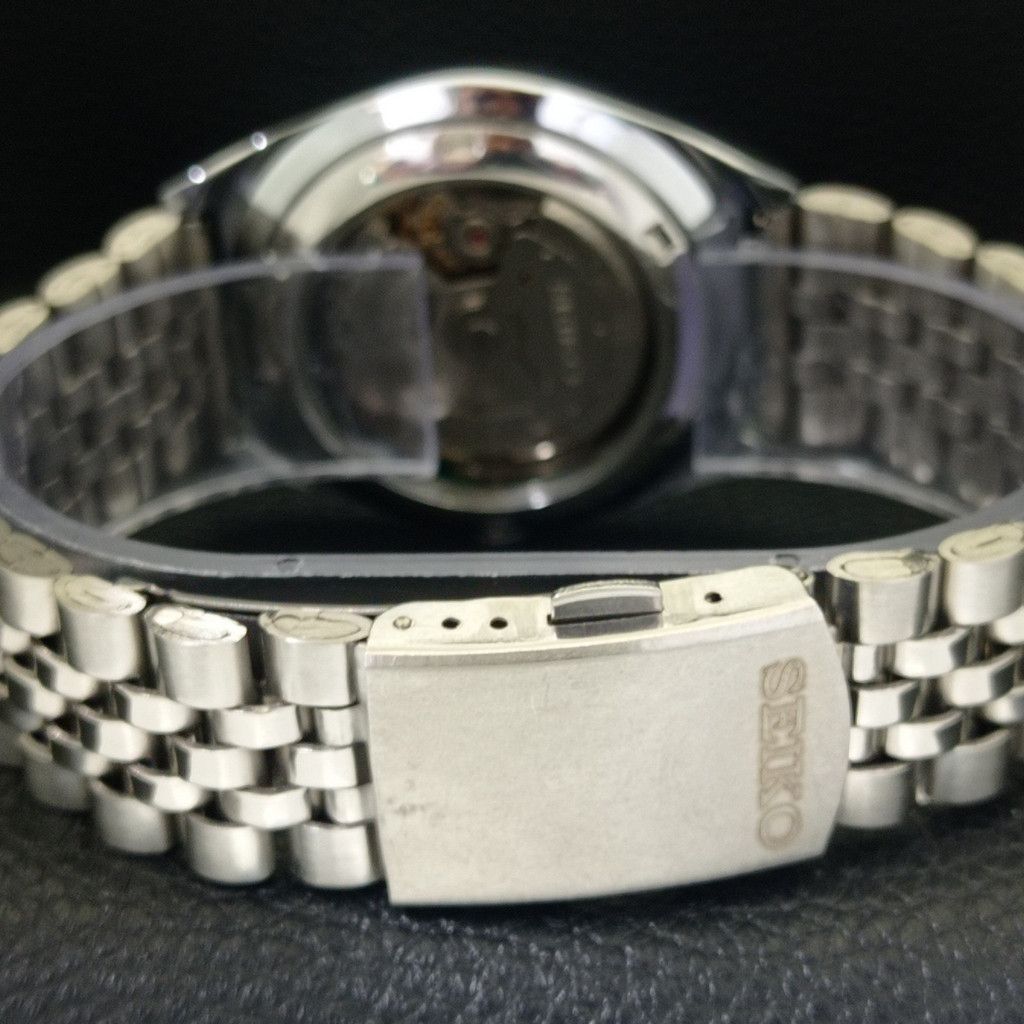 Seiko REFURBISHED VINTAGE SEIKO 5 AUTO JAPAN MENS WATCH a441709 Size 38 - 2 Thumbnail