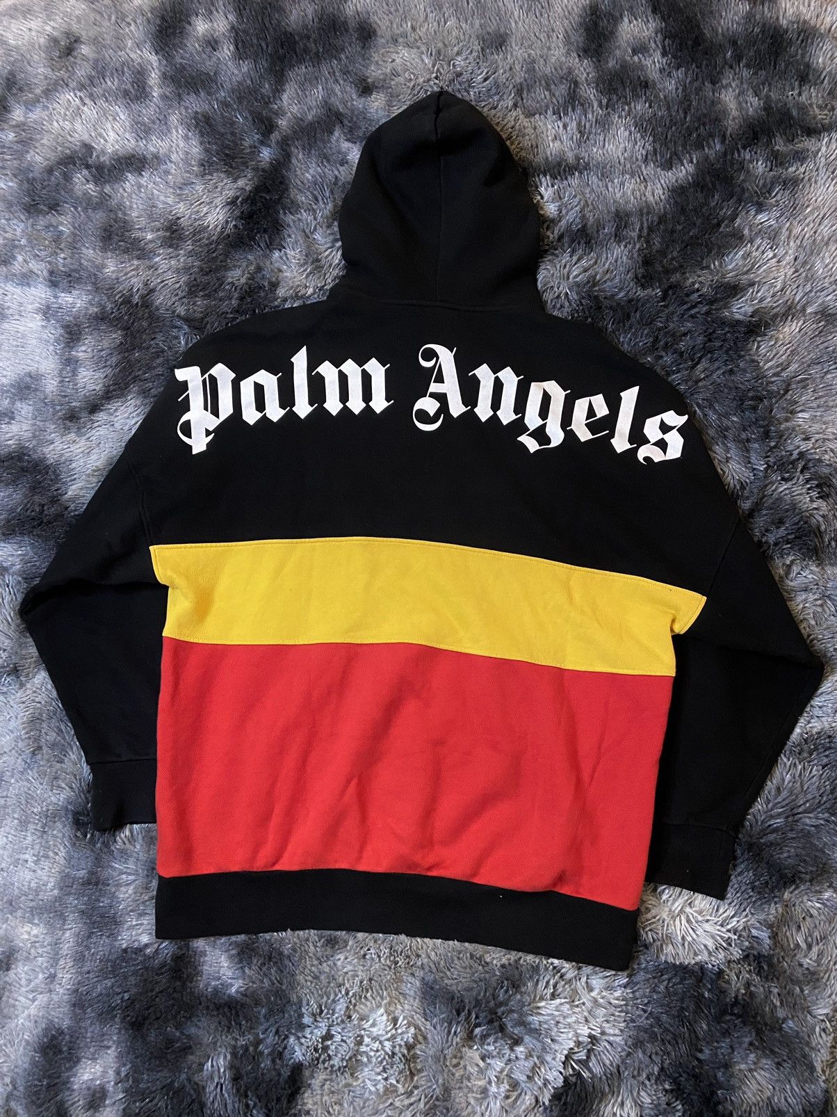 Palm Angels Palm Angels Hoodie Back Logo Quarter Zip Anorak Jacket Black Size US L / EU 52-54 / 3 - 1 Thumbnail