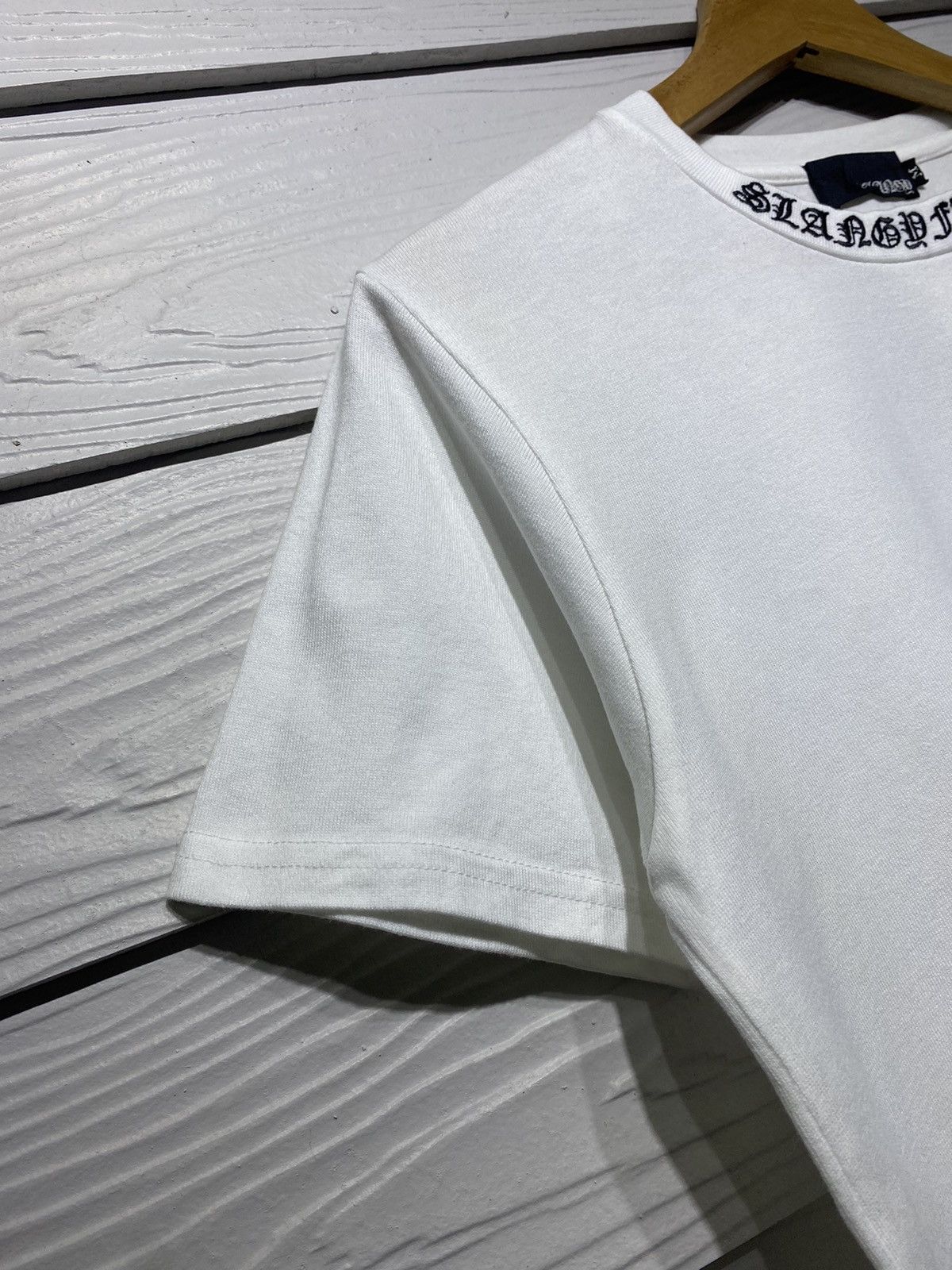 Japanese Brand Japan SLANGY Fucker Inspired Chrome Heart Malibu Cross Tee Size US M / EU 48-50 / 2 - 6 Thumbnail