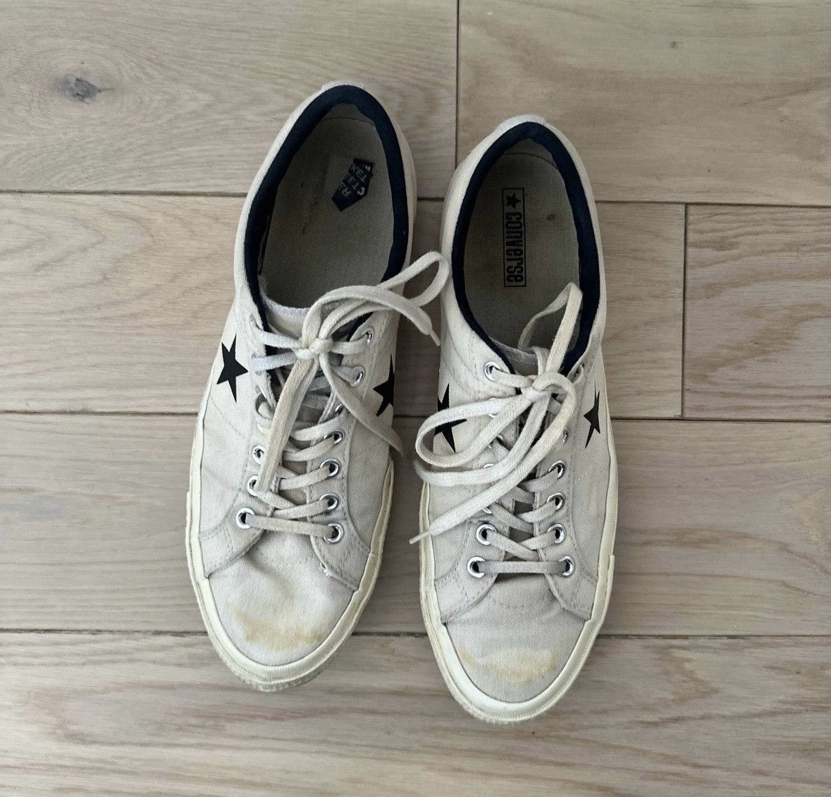 Converse × Dover Street Market Converse Dover Street Market One Star Ox Egret Size 12 Size US 12 / EU 45 - 3 Thumbnail