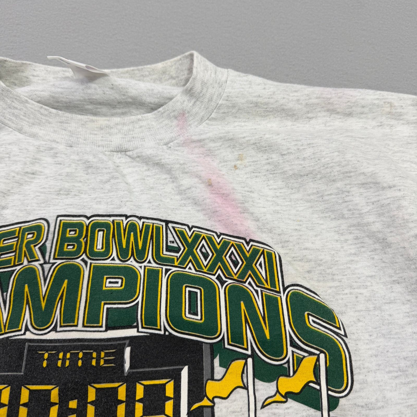 Vintage Vintage Green Bay Packers Super Bowl XXXI Shirt Men's 2XL Size US XXL / EU 58 / 5 - 3 Thumbnail