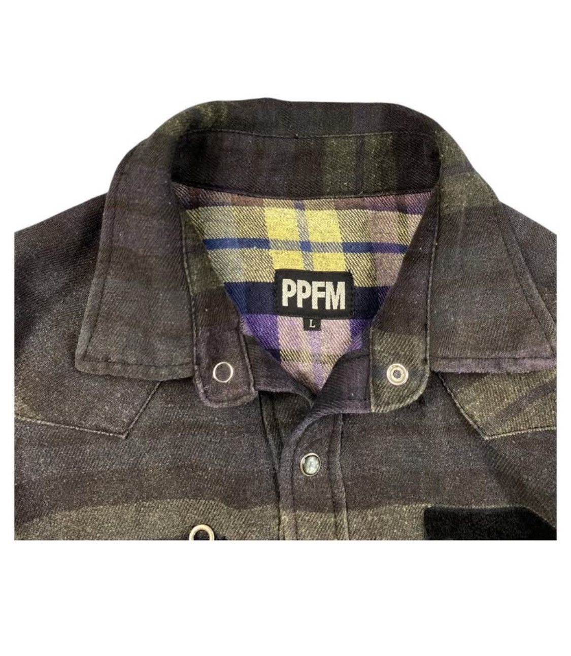 PPFM PPFM Multi Pocket Shirt Rare Design Size US M / EU 48-50 / 2 - 3 Thumbnail