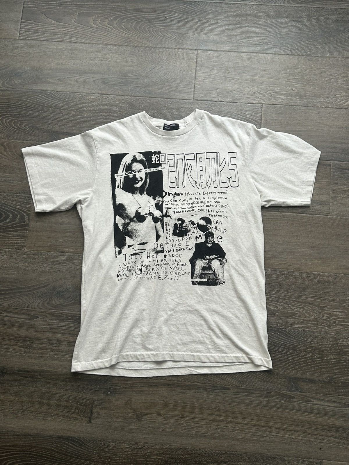 Enfants Riches Deprimes SS24 ERD devil in disguise tee shirt Size US XL / EU 56 / 4 - 1 Thumbnail