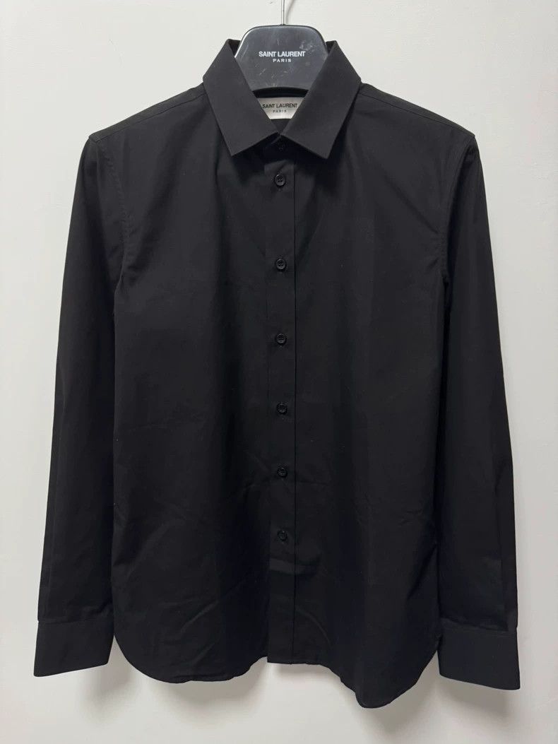 Saint Laurent Paris saint Laurent paris23 FW Solid Black Basic Darth Vader Shi Size XS / US 0-2 / IT 36-38 - 1 Thumbnail